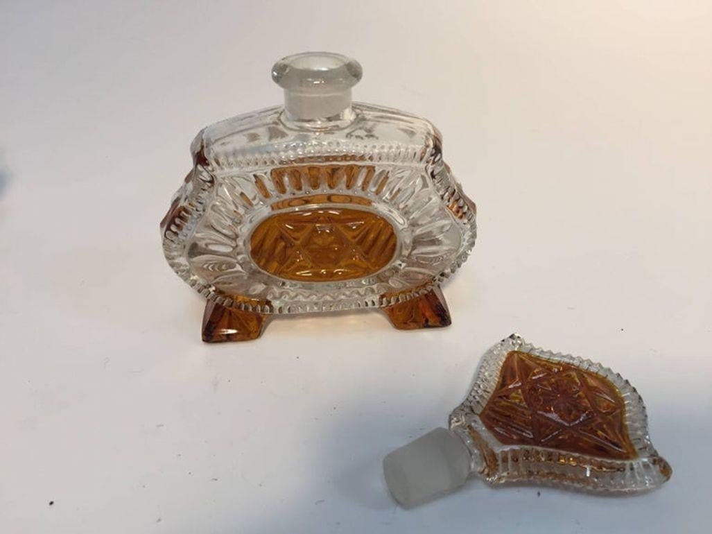 Vintage 1930s Art Deco Karl Palda Crystal Vanity Set of Three Pieces - 7