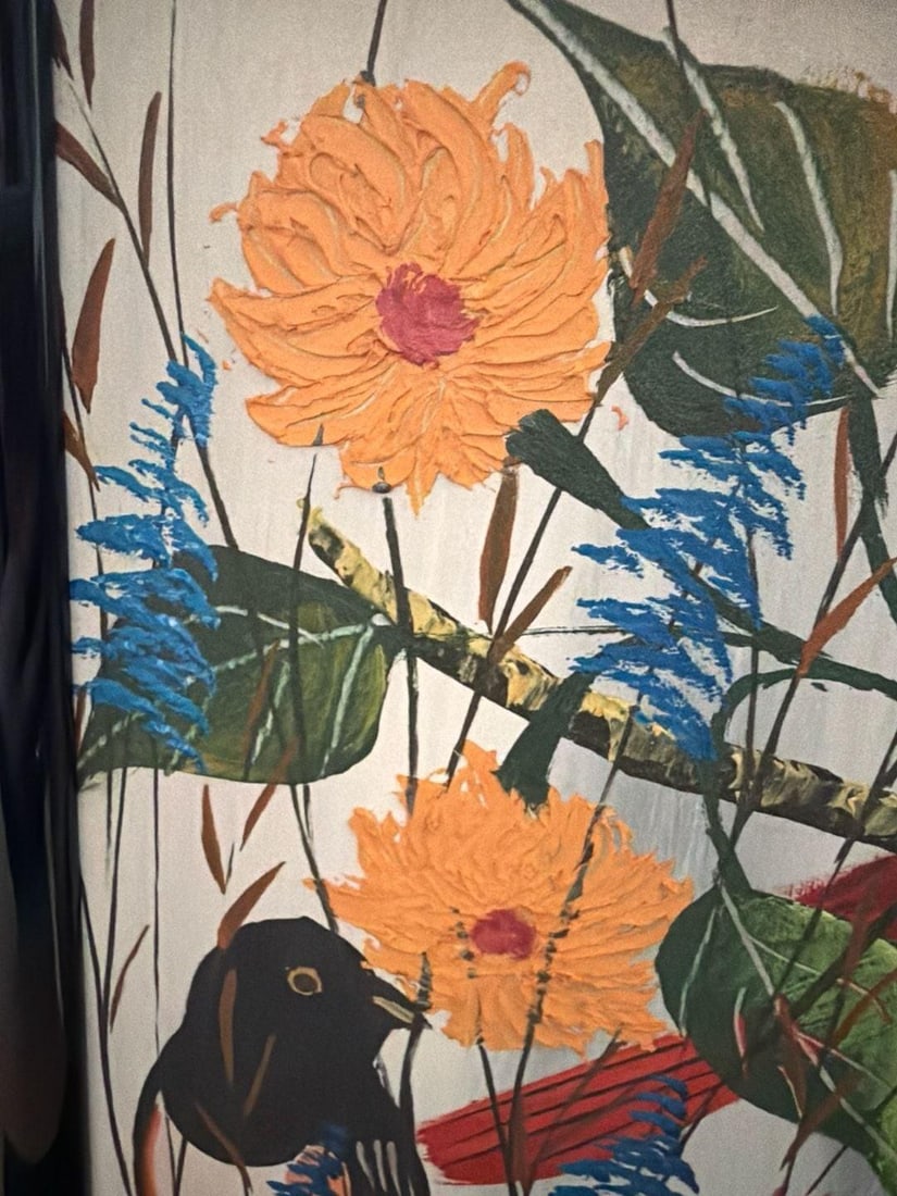 1960s Gesner Abelard Original Haitian Mid-Century Modern Painting - 4