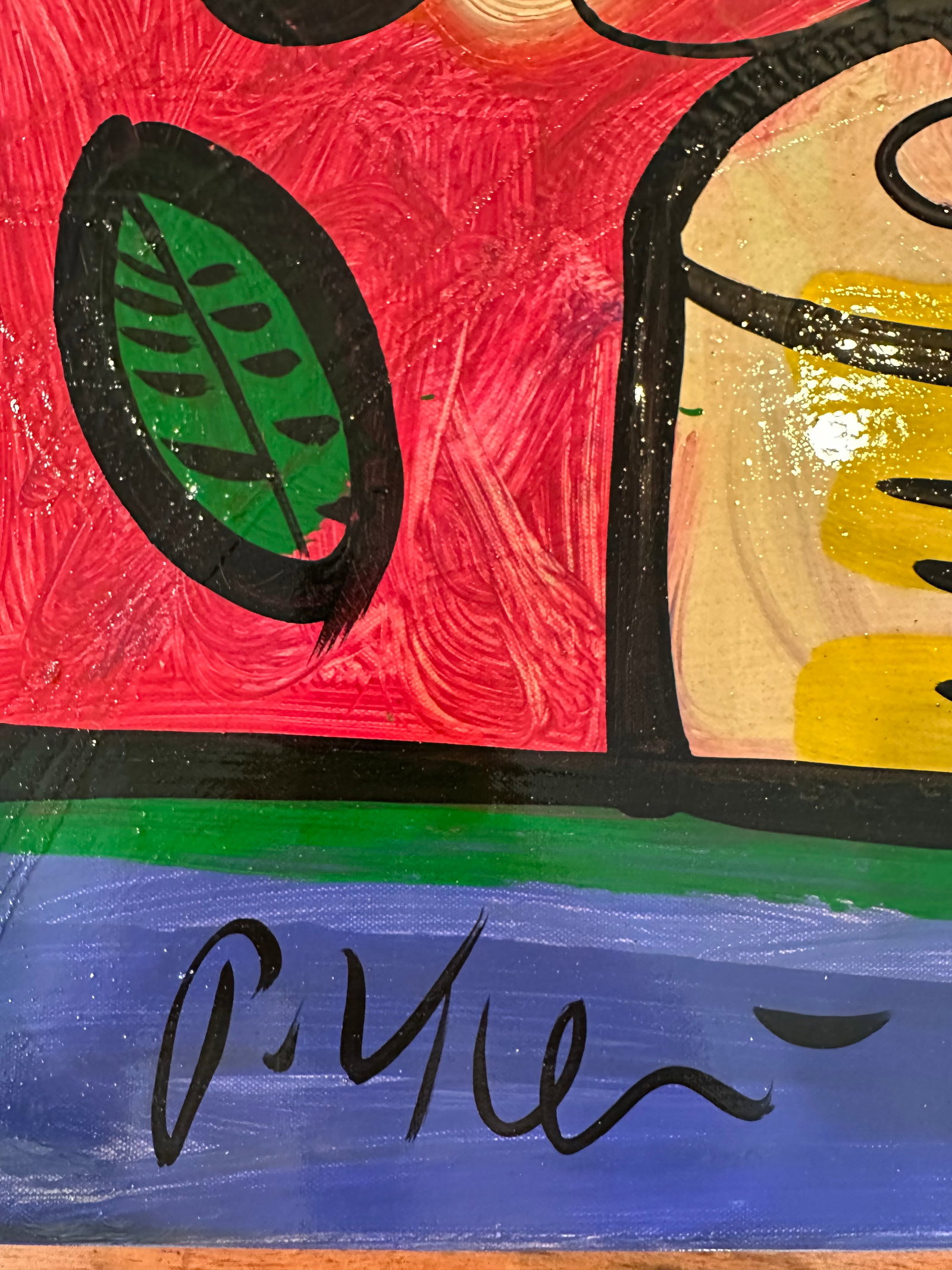 Flowers From Paris Original Painting by Artist Peter Keil - 2