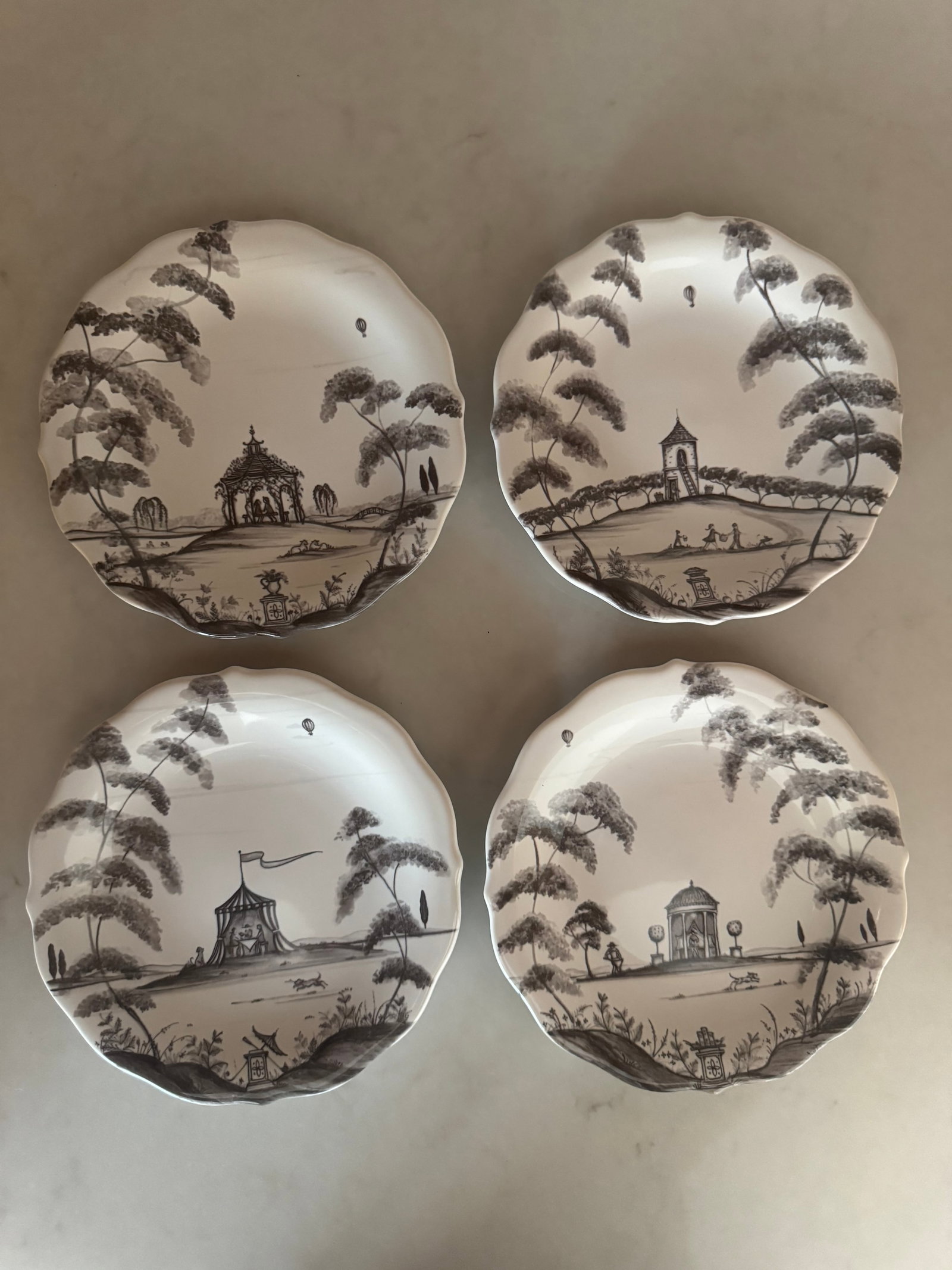 Juliska "Country Estate" Party Plate - Set of 4 - 2