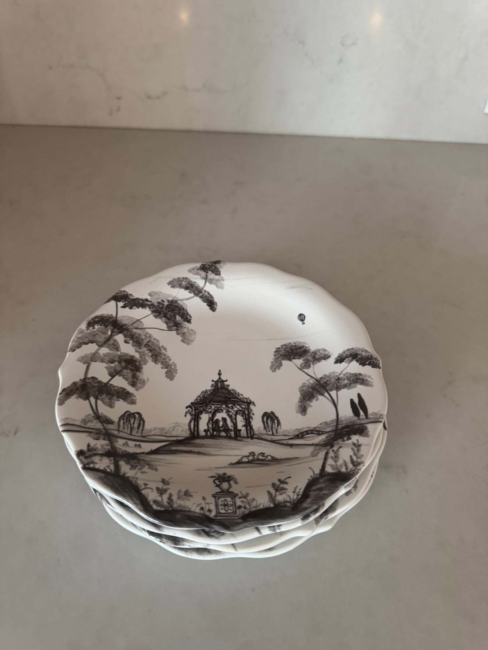 Juliska "Country Estate" Party Plate - Set of 4 - 3