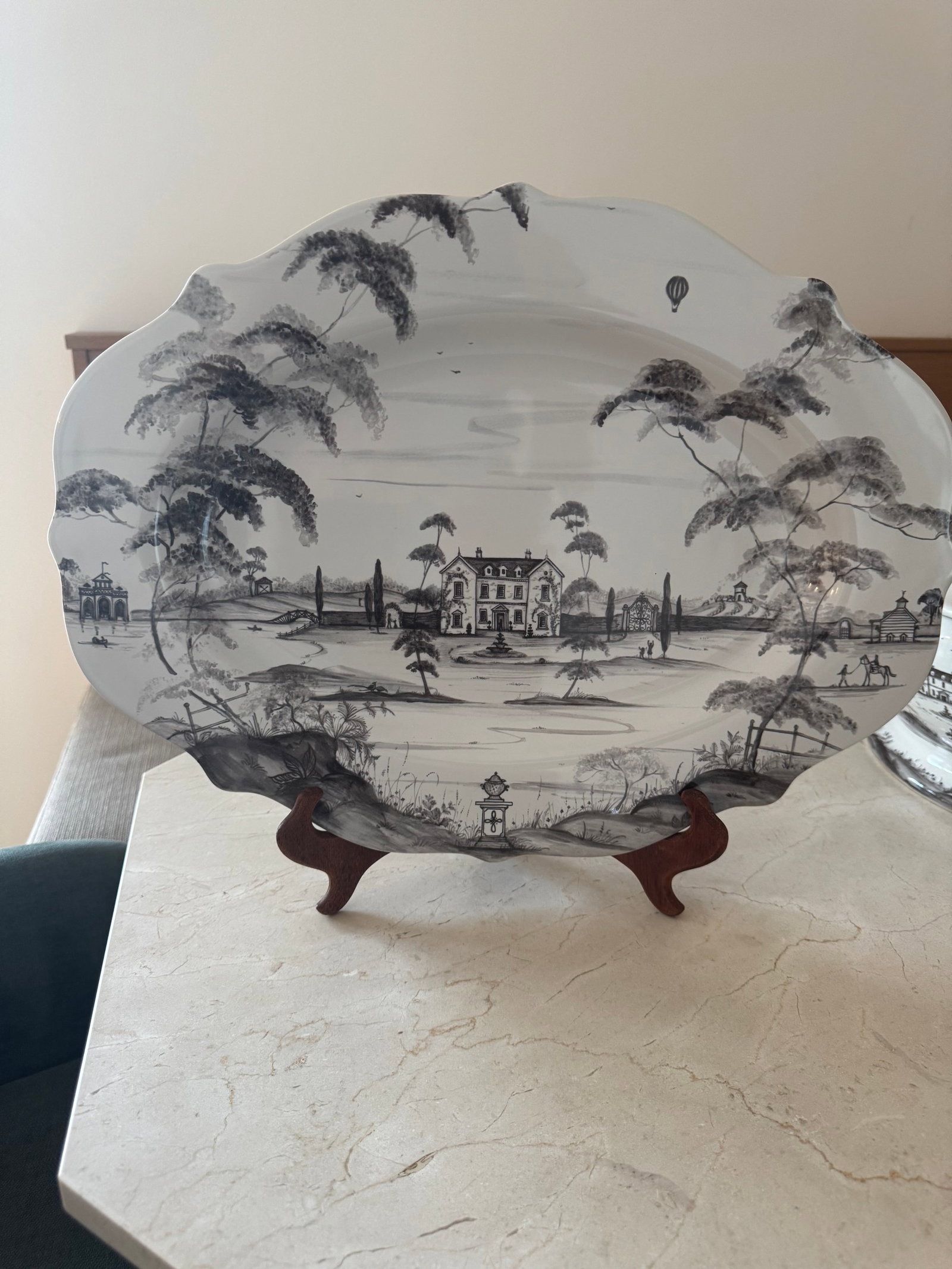 Juliska 18.5" "Country Estate" 18.5" Serving Platter - 2