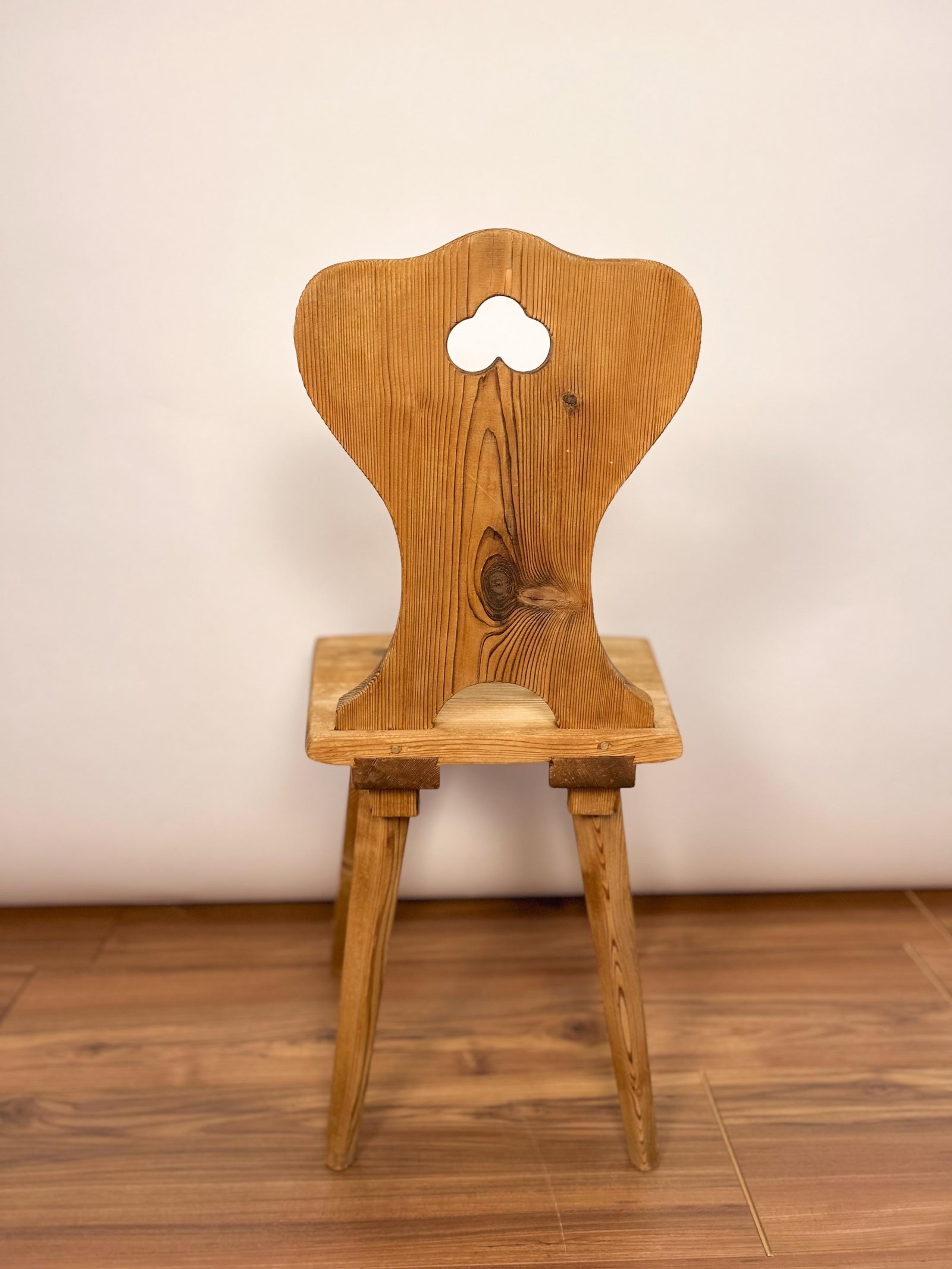 1920s Set of Two French Primitive Alpine Chairs - 2