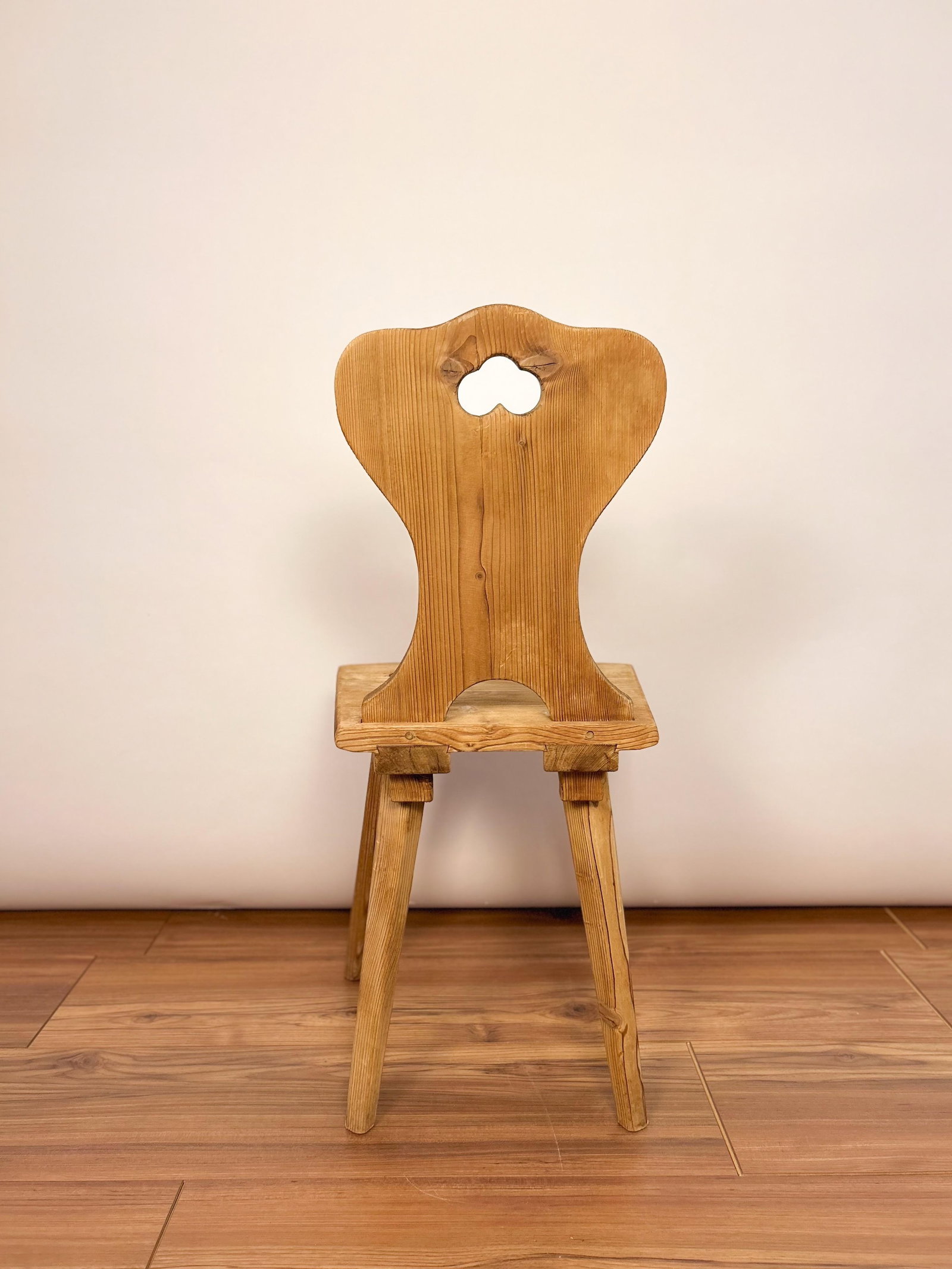 1920s Set of Two French Primitive Alpine Chairs - 4