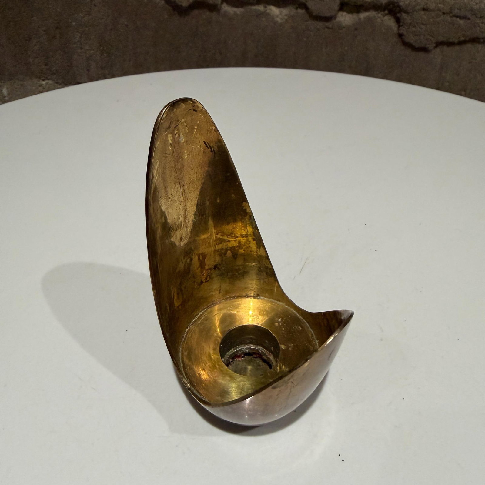 An Abstract Mid-Century Modern Candle Holder Schiaparelli Style - 8