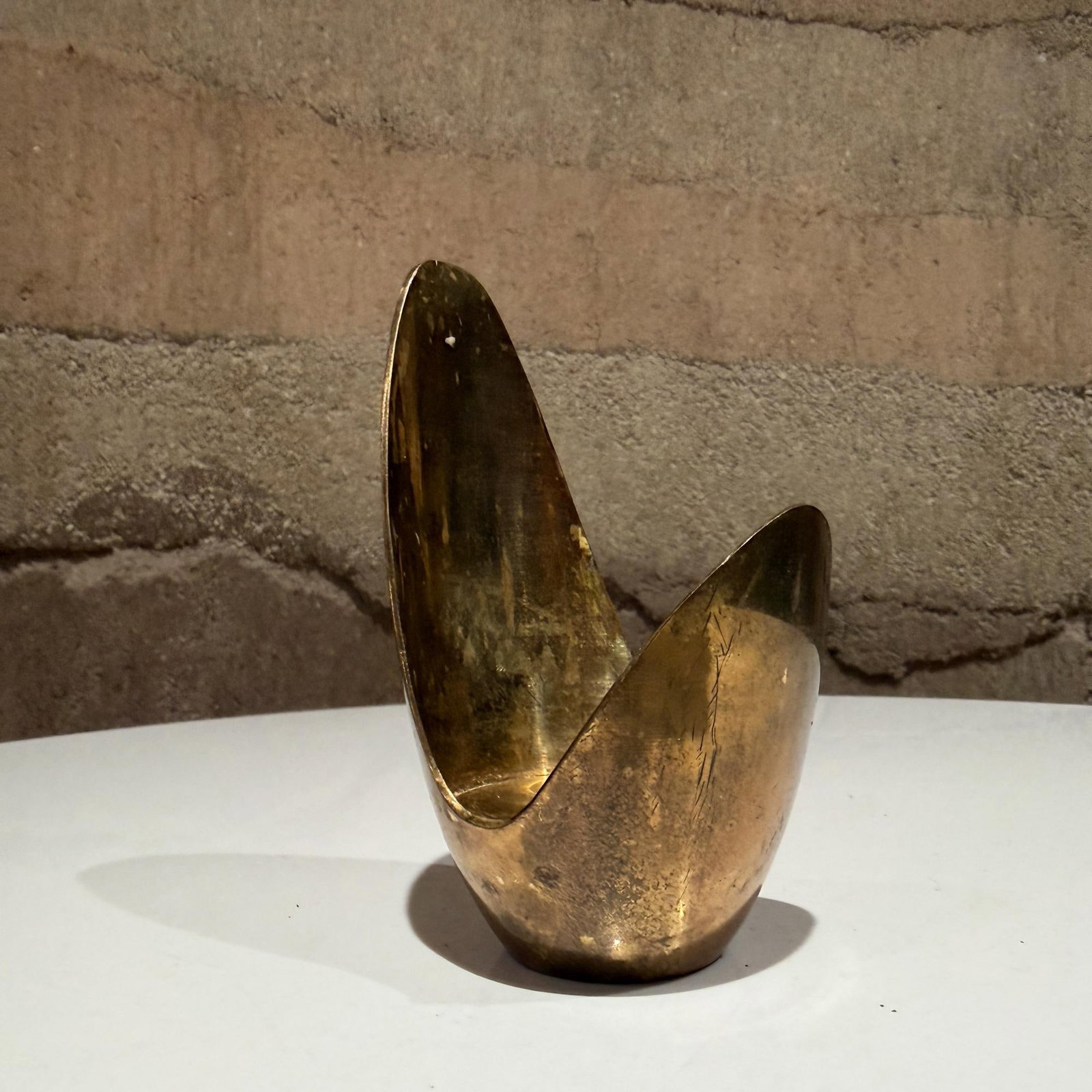 An Abstract Mid-Century Modern Candle Holder Schiaparelli Style - 9
