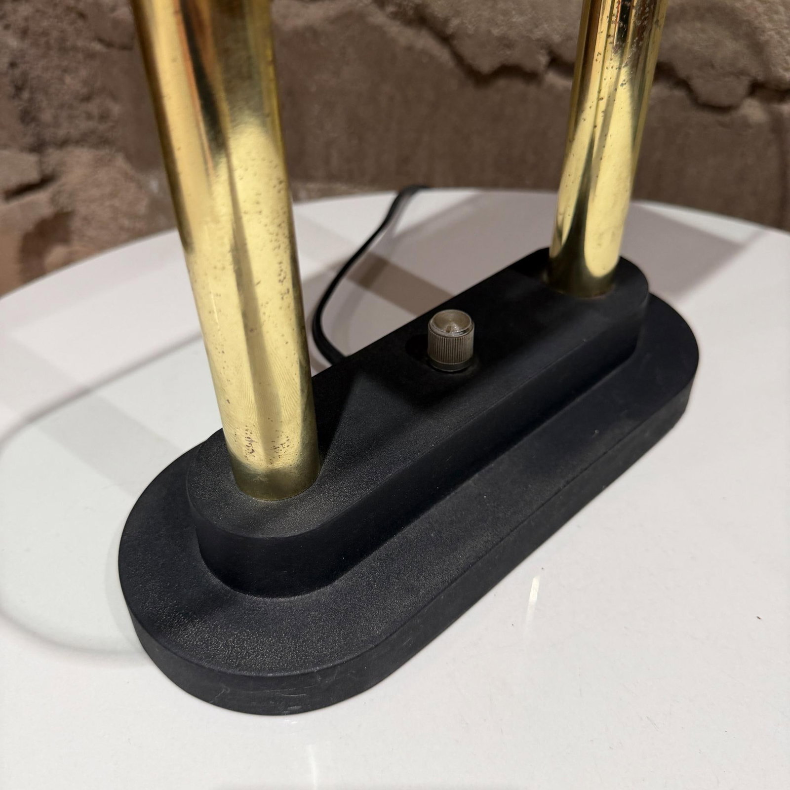 1980s Postmodern Banker's Lamp Robert Sonneman for George Kovacs - 14