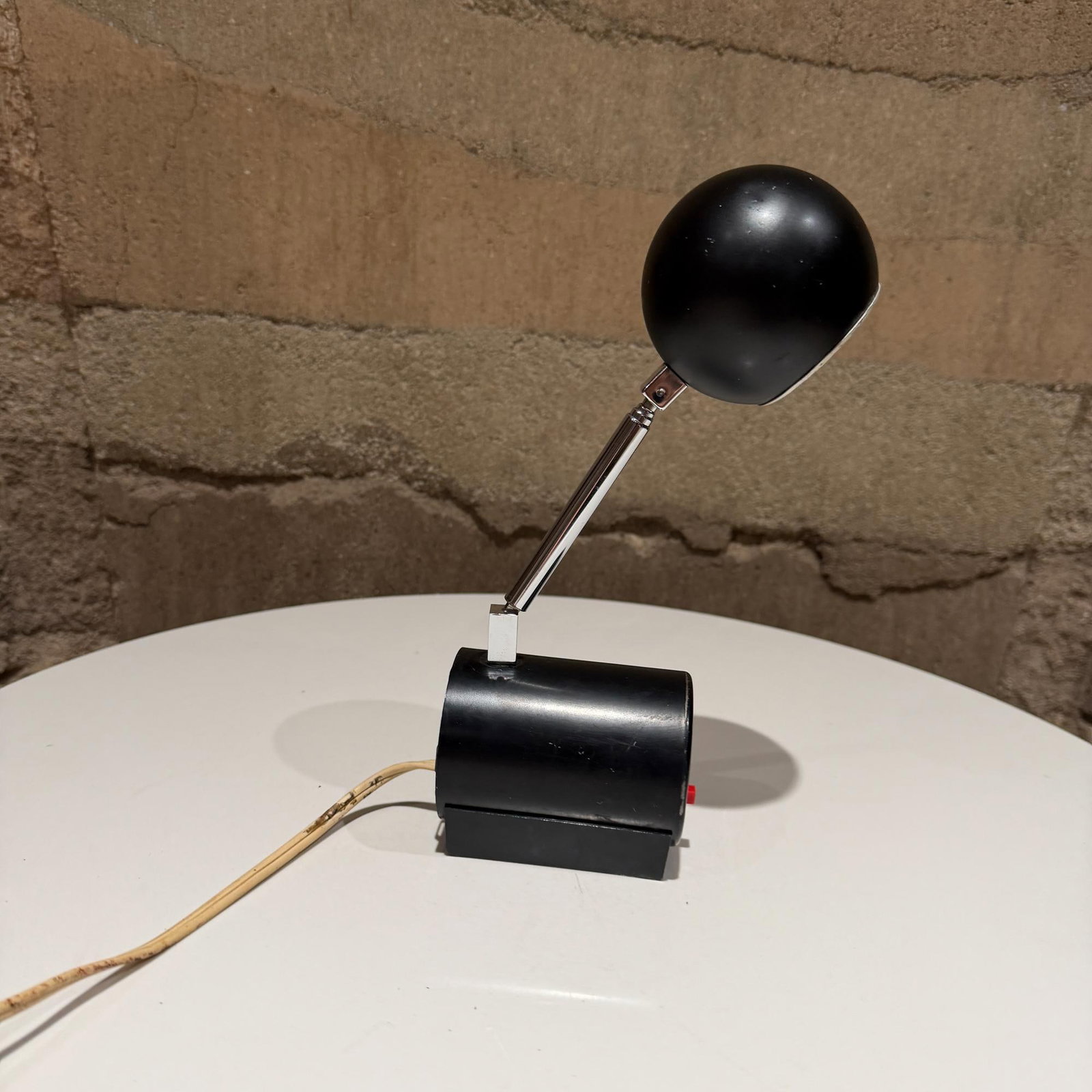 1960s Space Age Desk Lamp by Viscount Japan After Lightolier Lytegem - 3