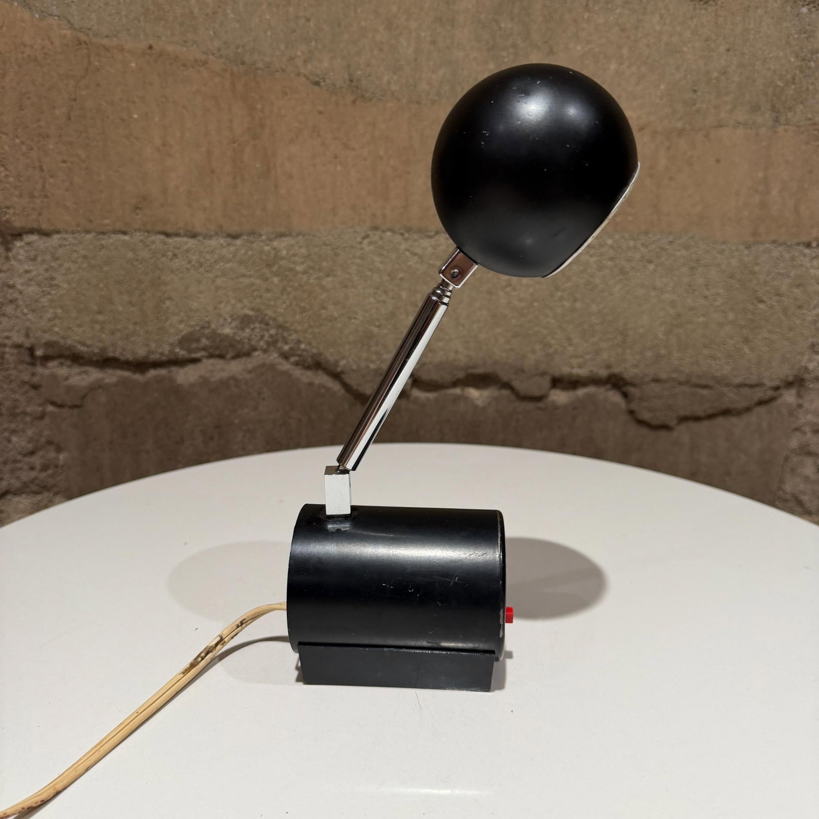 1960s Space Age Desk Lamp by Viscount Japan After Lightolier Lytegem - 5
