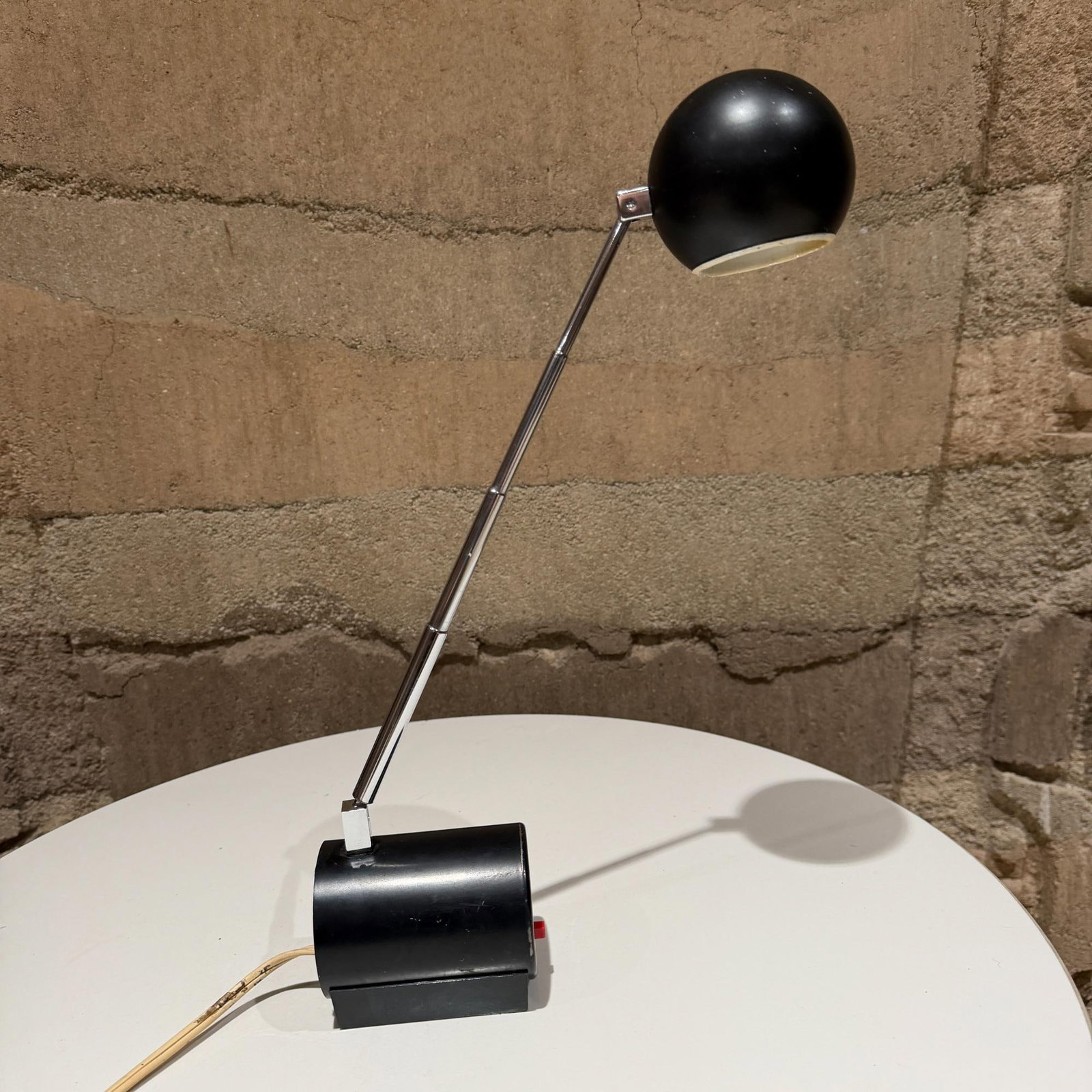 1960s Space Age Desk Lamp by Viscount Japan After Lightolier Lytegem - 6