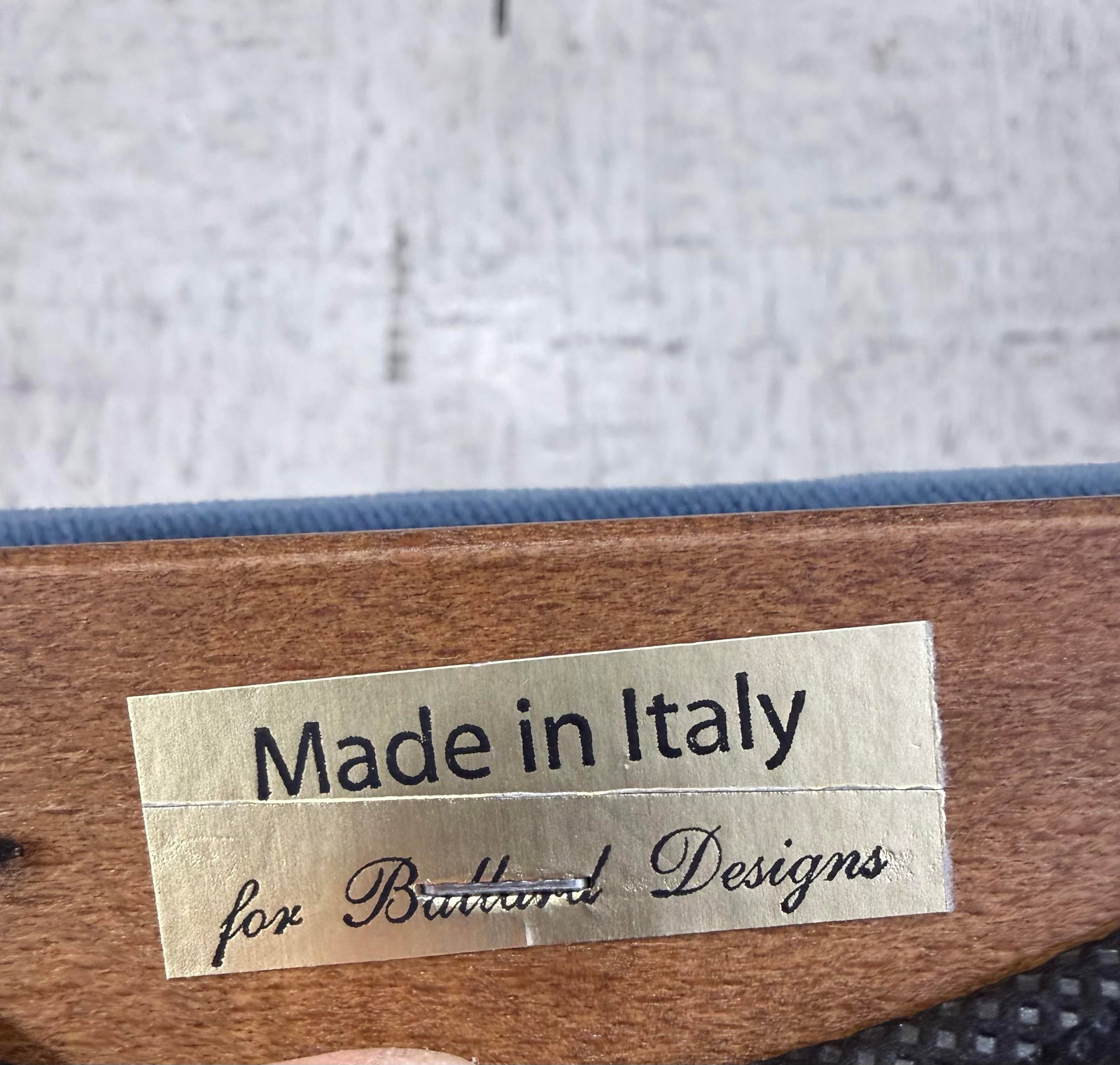 1930s Ballard Designs Upholstered Chairs Set of 2 - Made in Italy - 6
