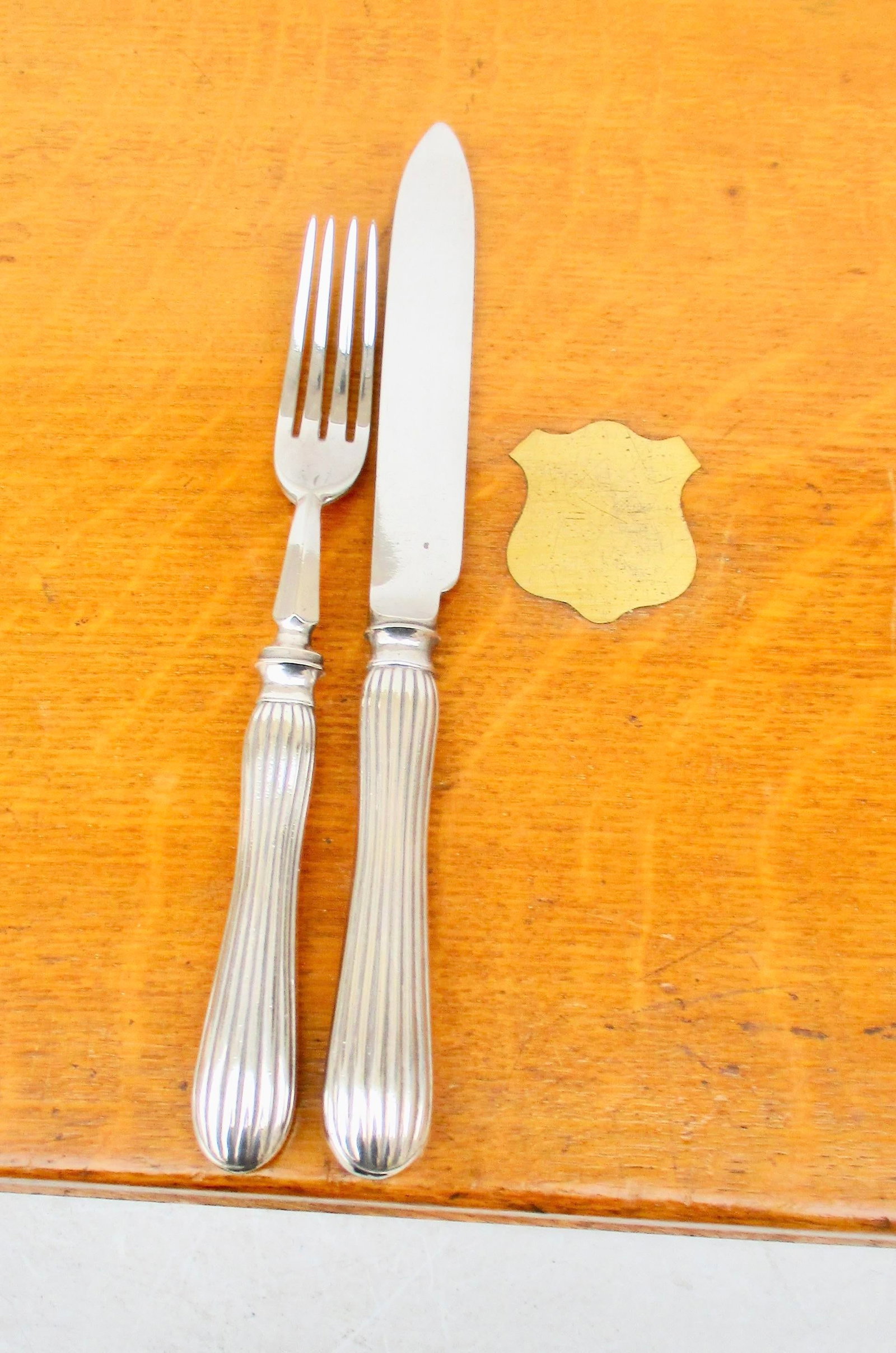 1900s Dixon Fruit Set in Original Case Circa 1900 - 24 Pieces - 3