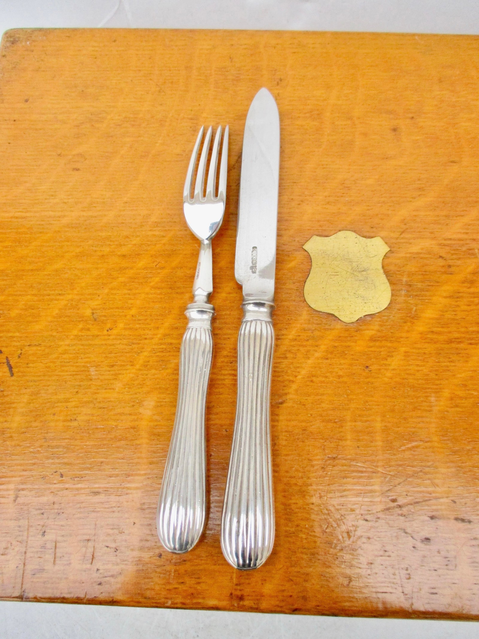 1900s Dixon Fruit Set in Original Case Circa 1900 - 24 Pieces - 6