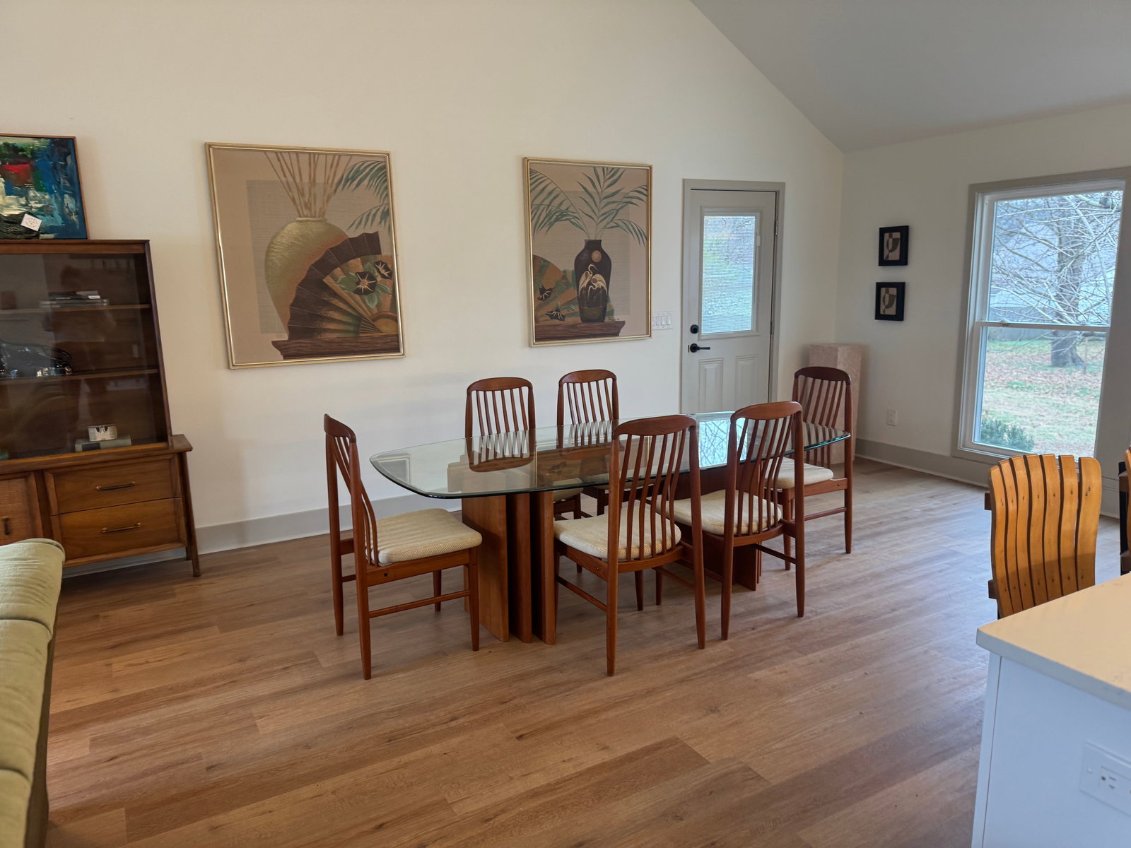1960s Mid-Century Modern 'Benny Linden' Dining Room Table With Six Chairs - 9