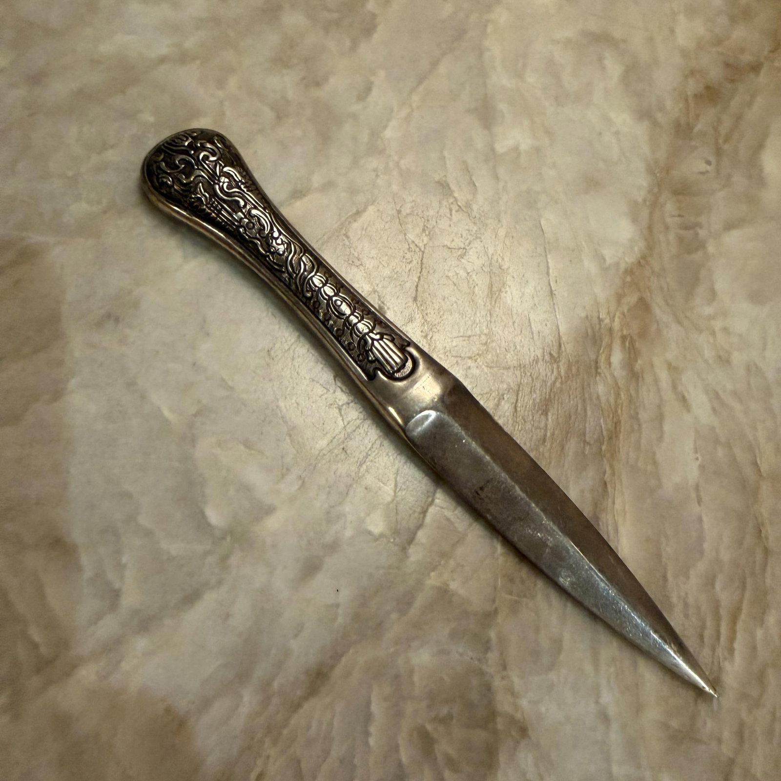 William Spratling Silver Letter Opener Mid-Century Mexican Modernism - 2