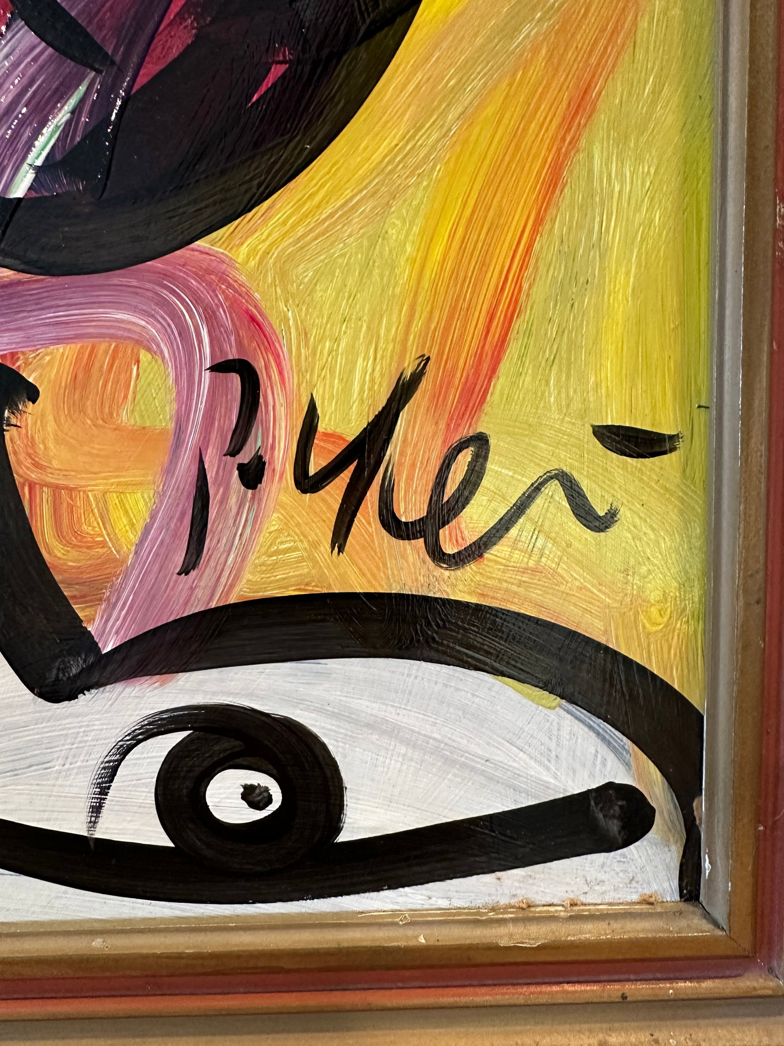 My Friend Pablo Picasso in Paris Titled Peter Keil Painting - 2
