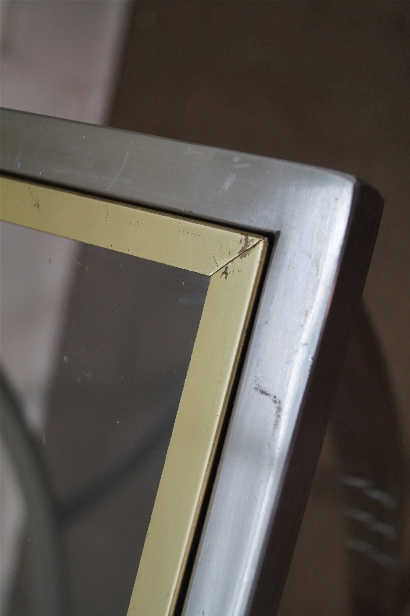 Design Institute of America Brushed Metal Console - 10