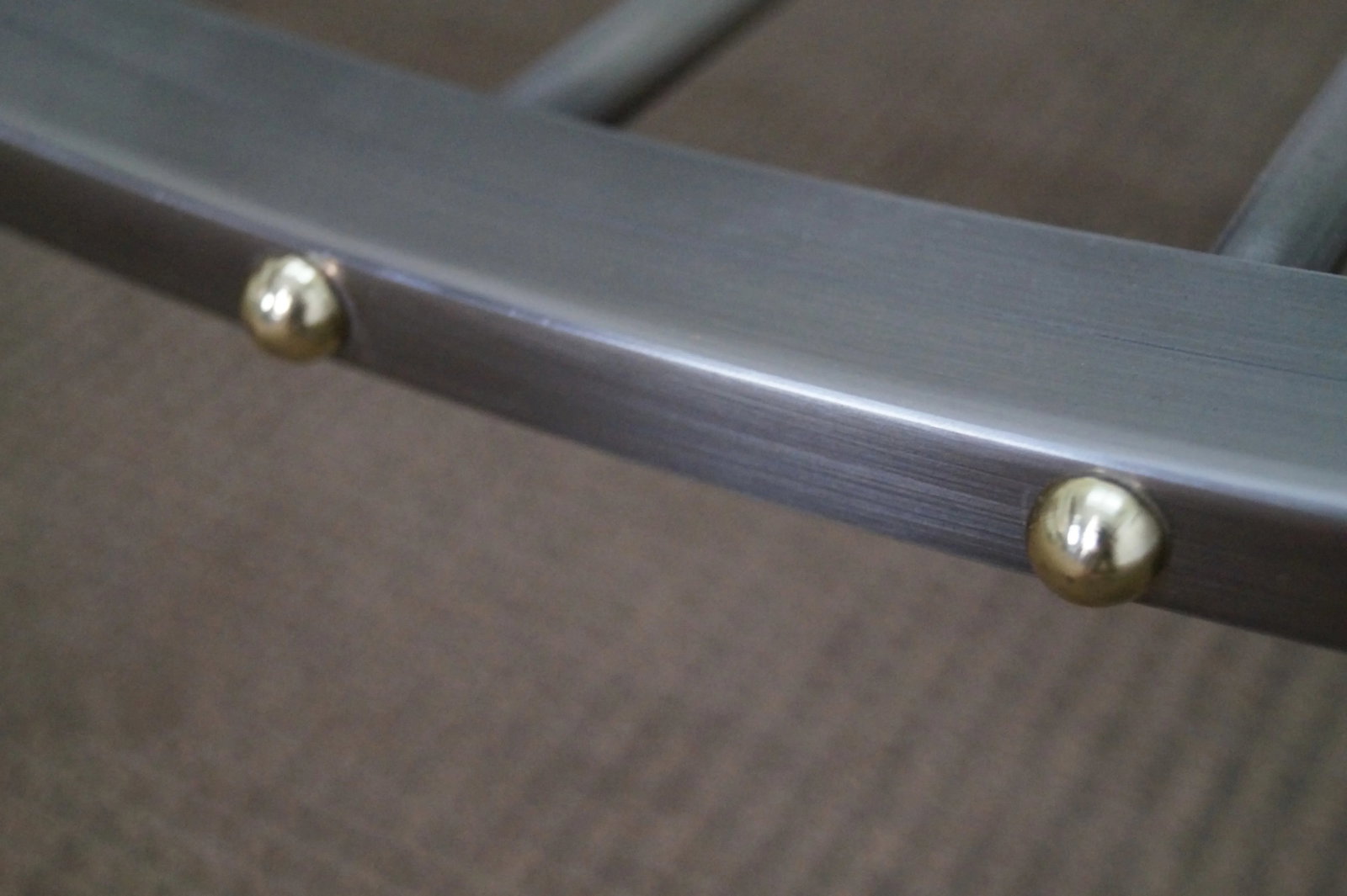 Design Institute of America Brushed Metal Console - 9