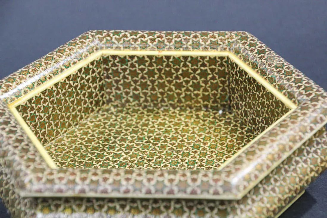 Anglo Indian Micro Sadeli Mosaic Inlaid Box - 7