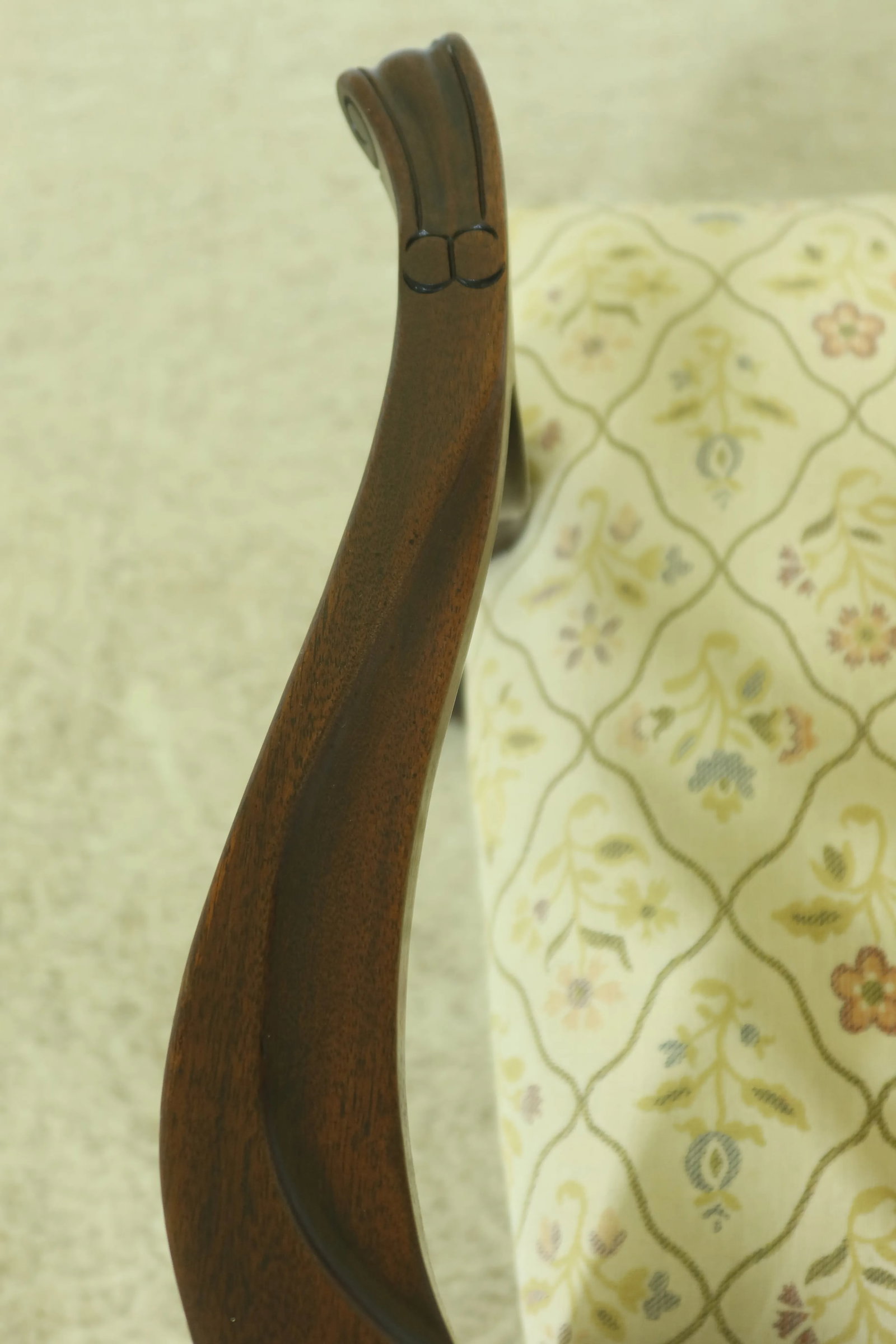 Set of 8 Kindel Chippendale Mahogany Dining Room Chairs - 6