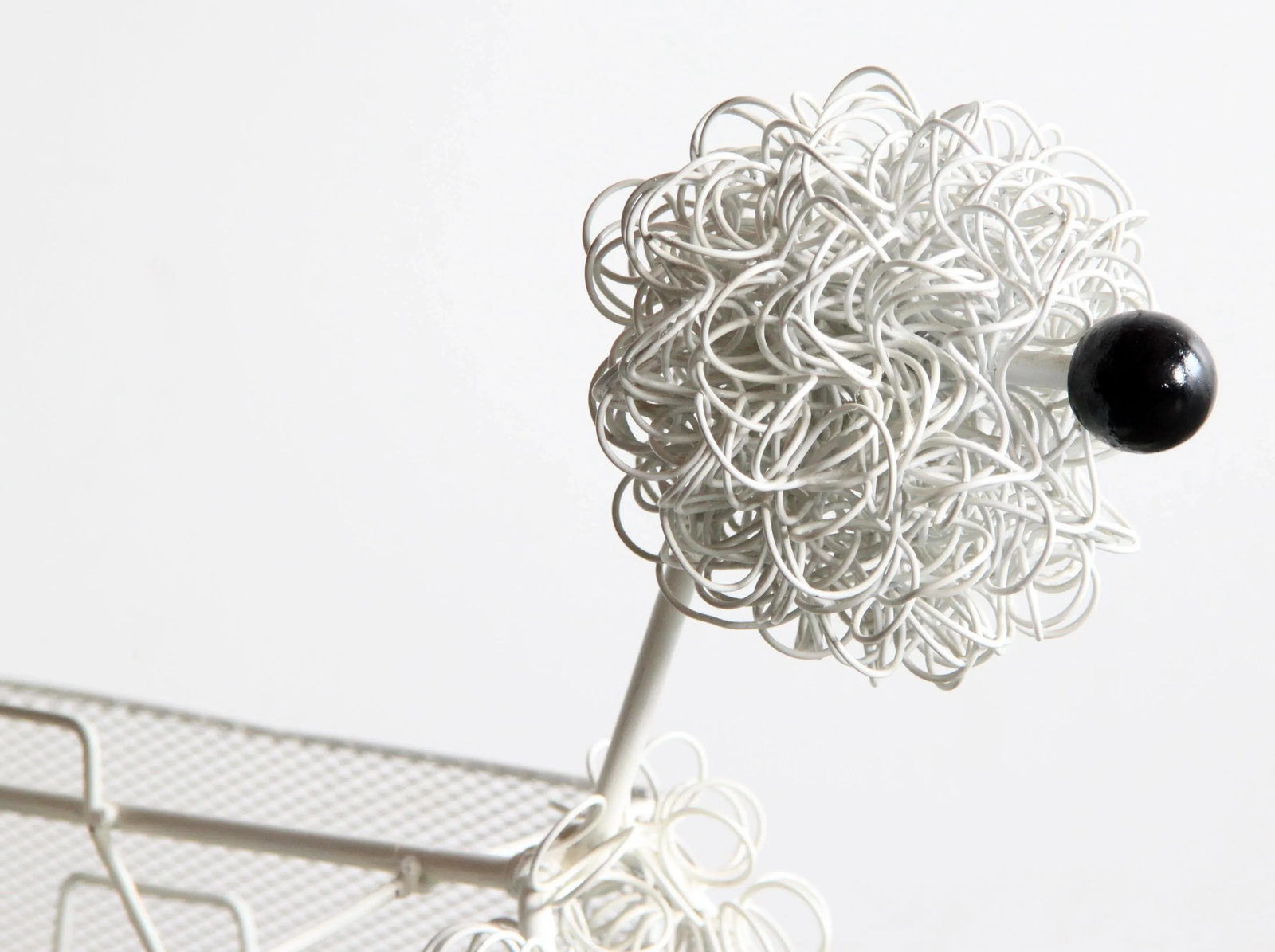 Mid Century Modern Frederic Weinberg Style Poodle Magazine Holder - 3