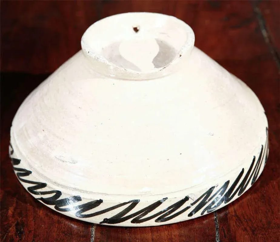 Antique Moroccan Pottery Bowl - 7