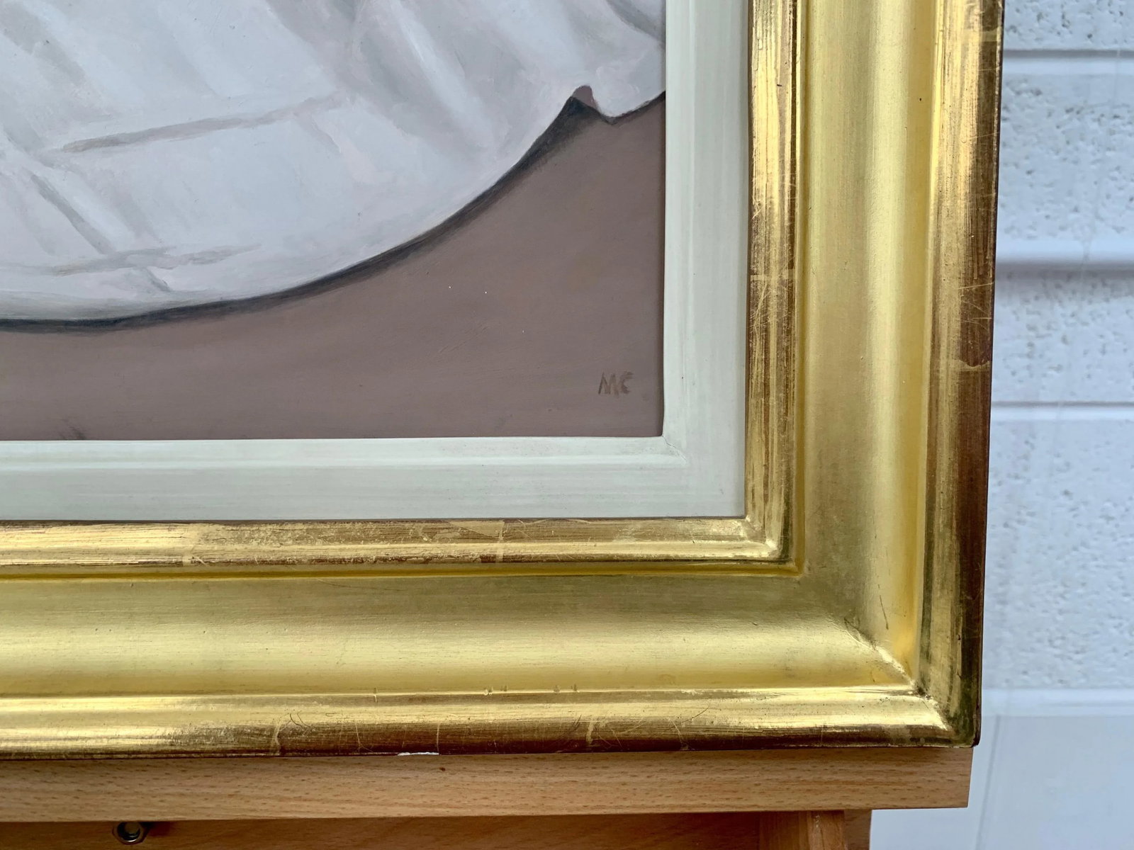 Mark Clark, Oil Painting of Seated Female Nude Figure by British Contemporary Artist, 2000 Circa - 3