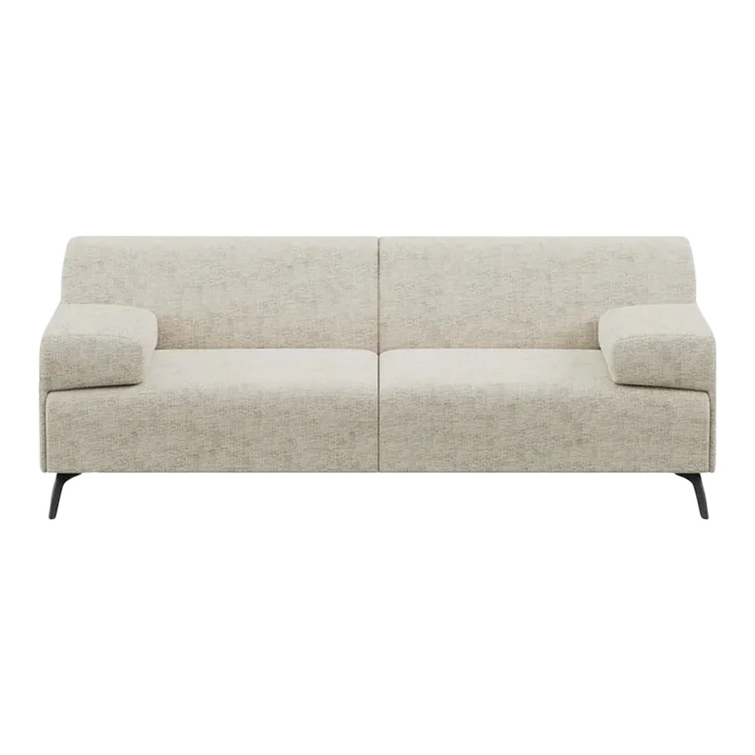 Lugana Tight Back Sofa: The Lugano Sofa The absence of back cushions and the large armrests are the main characteristics of the sleek & contemporary look of our Lugano Sofa. Its refined details and sophisticated appearance