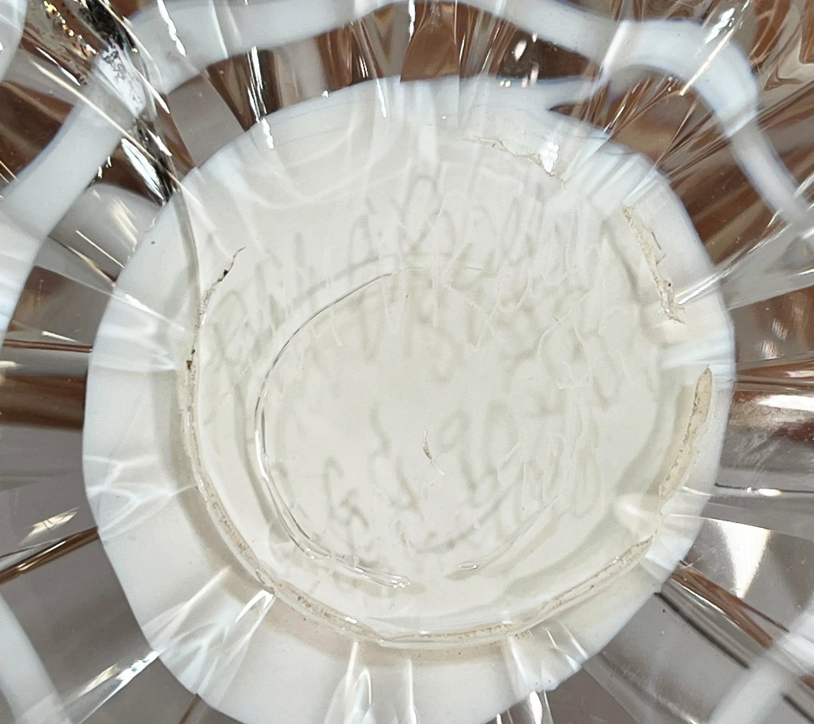 Rare Phil O'Reilly American Studio Art Glass Organic Modern Centerpiece Bowl - 9