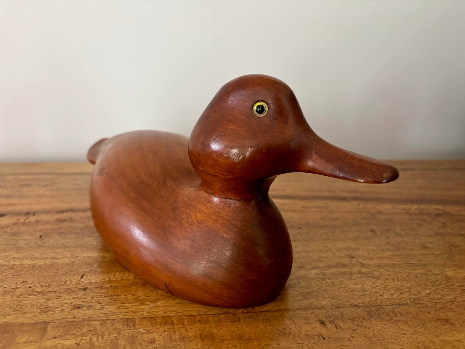 Vintage Hand Carved Duck Decoy - 6