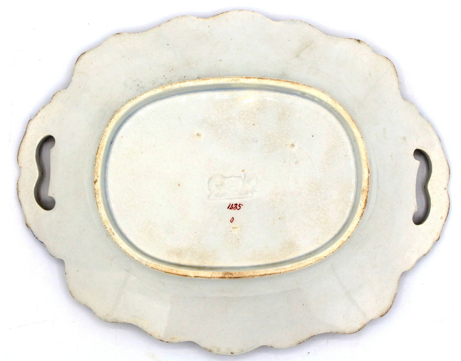Pair of "Opaque Granite China" Sweetmeats, Circa 1834-54 by William Ridgway - 6