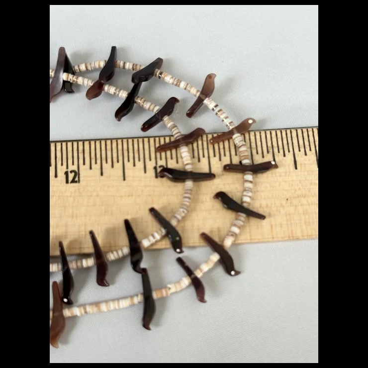 Vintage Native American Zuni Fetish Necklace - 8
