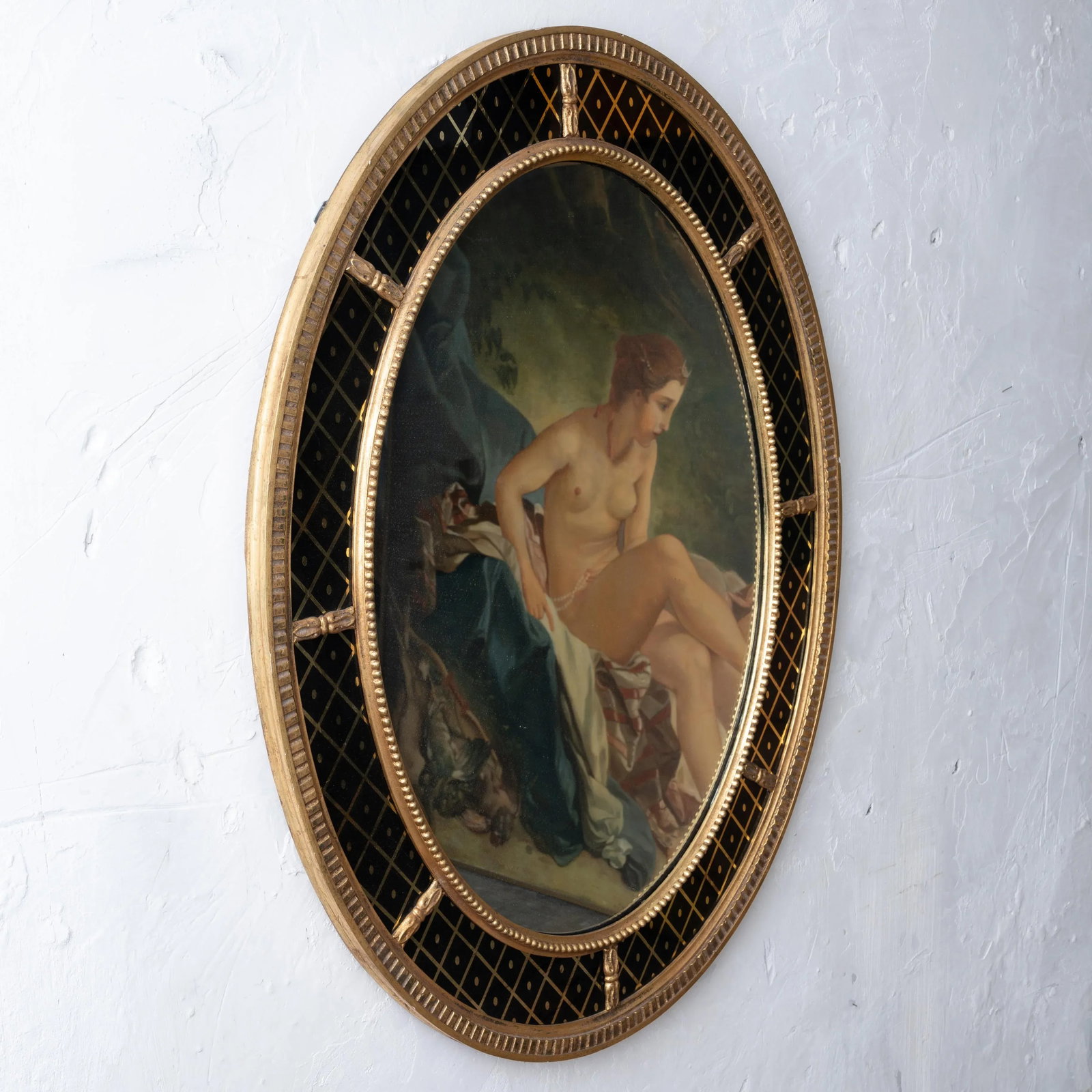 Mario Buatta for Widdicomb Eglomise Mirror - 2