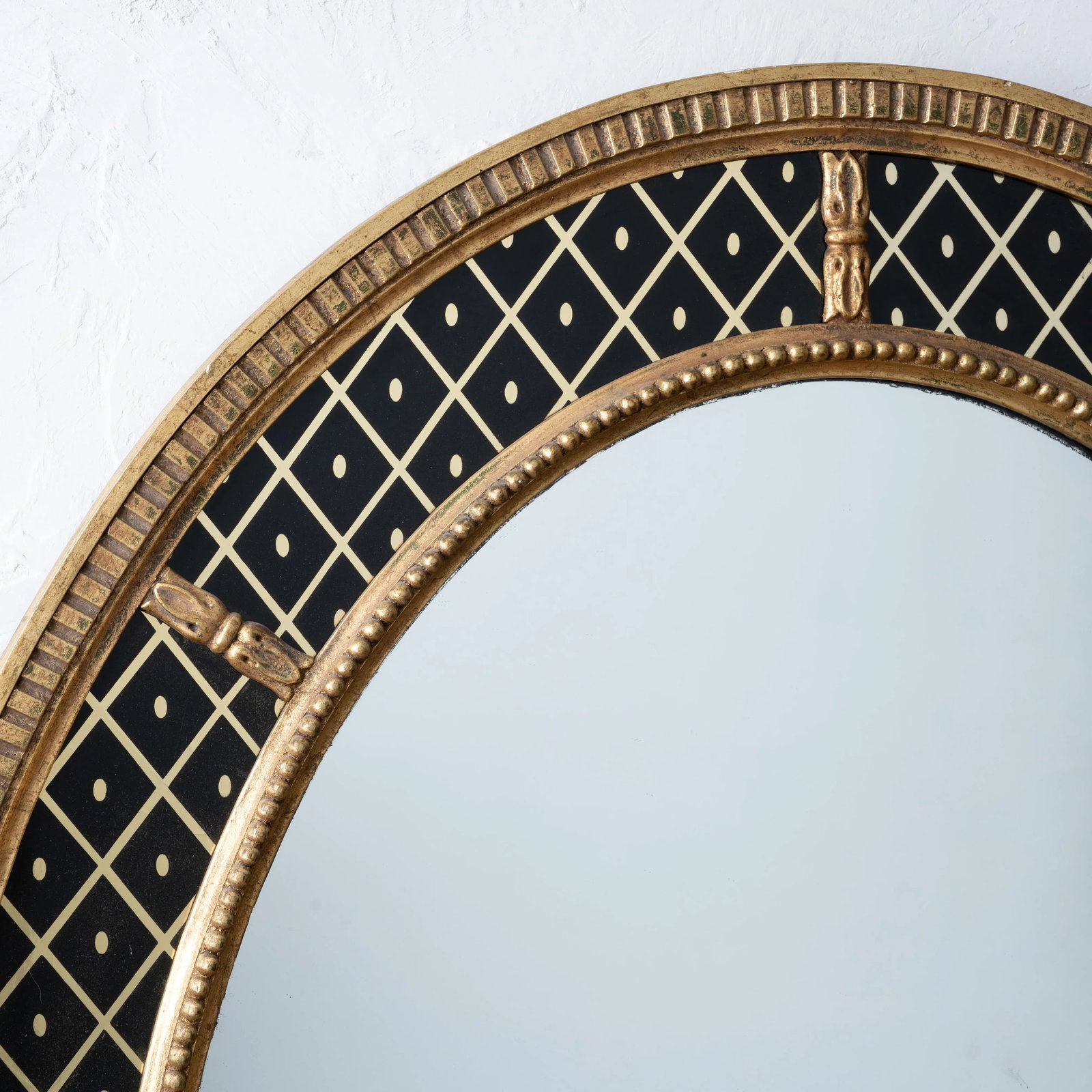 Mario Buatta for Widdicomb Eglomise Mirror - 3