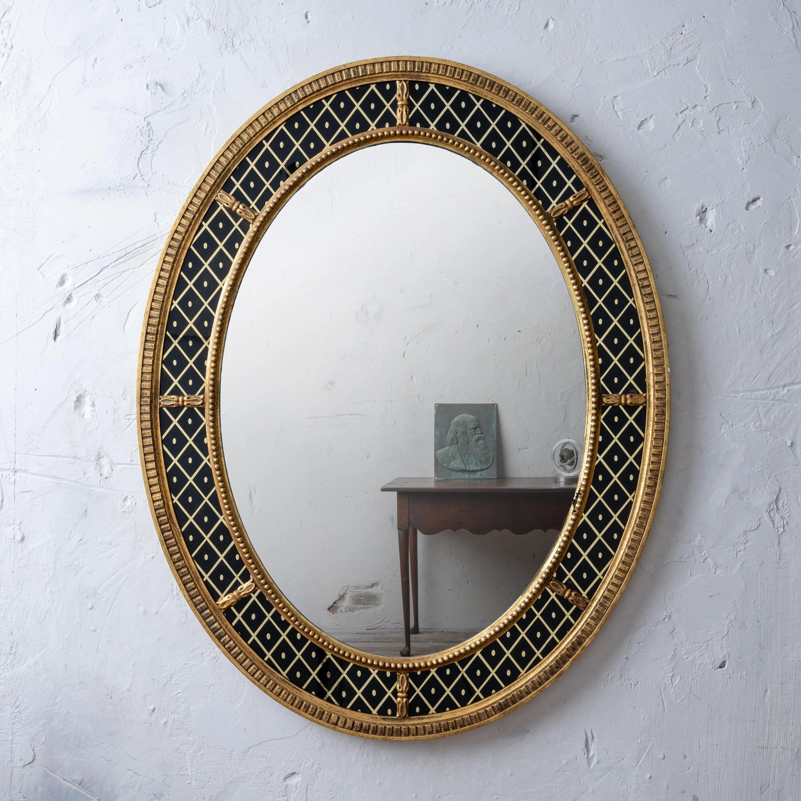 Mario Buatta for Widdicomb Eglomise Mirror - 6