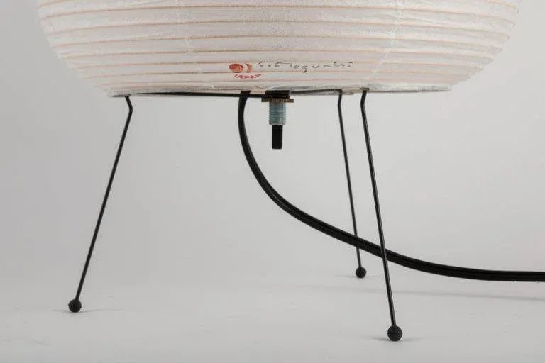 Isamu Noguchi Akari Model 1ad Light Sculpture - 9