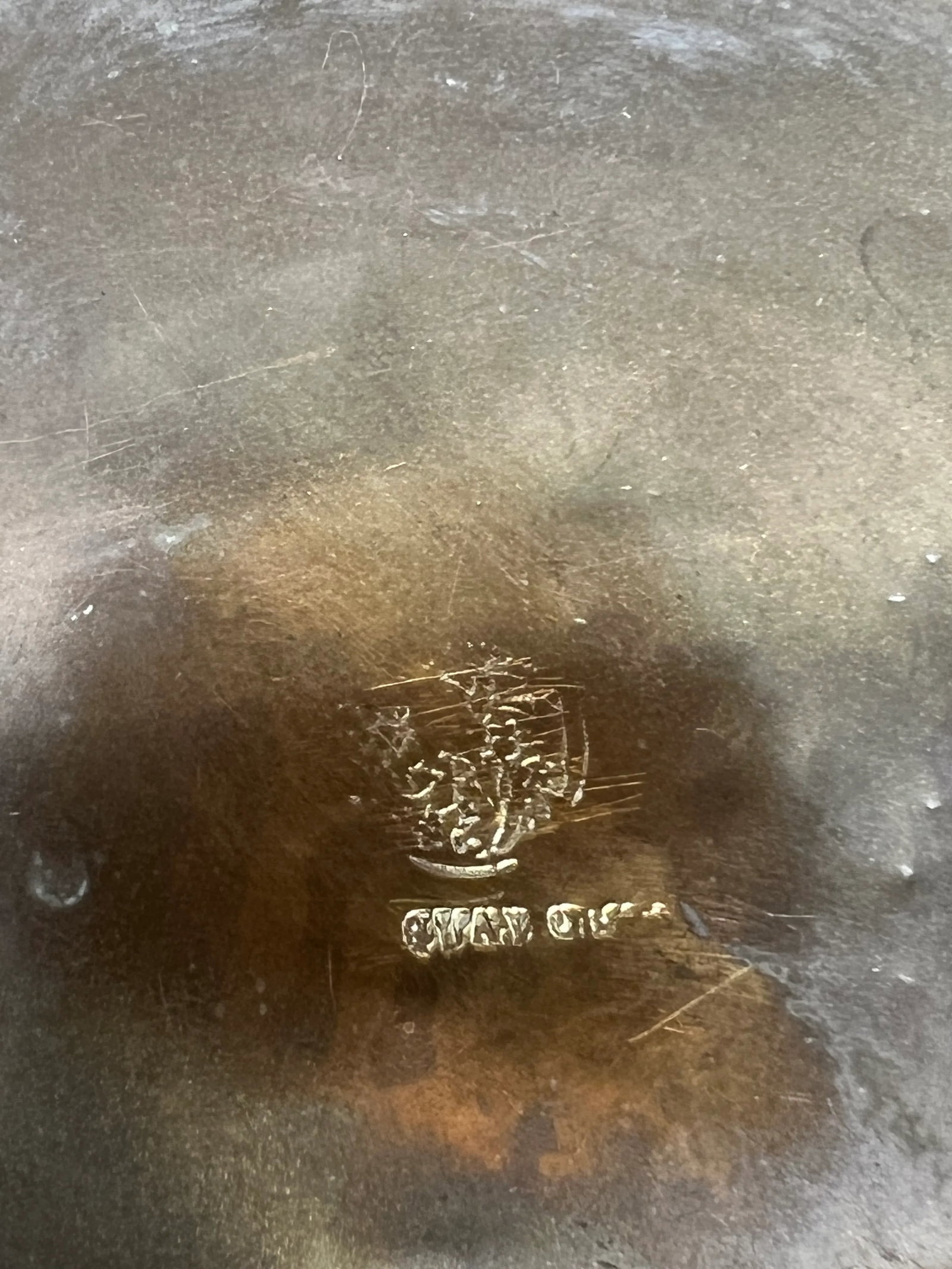 Rare Late 19th Century Imperial Russian Hand Hammered Brass Cachepot With Lion Head Mounts. - 6