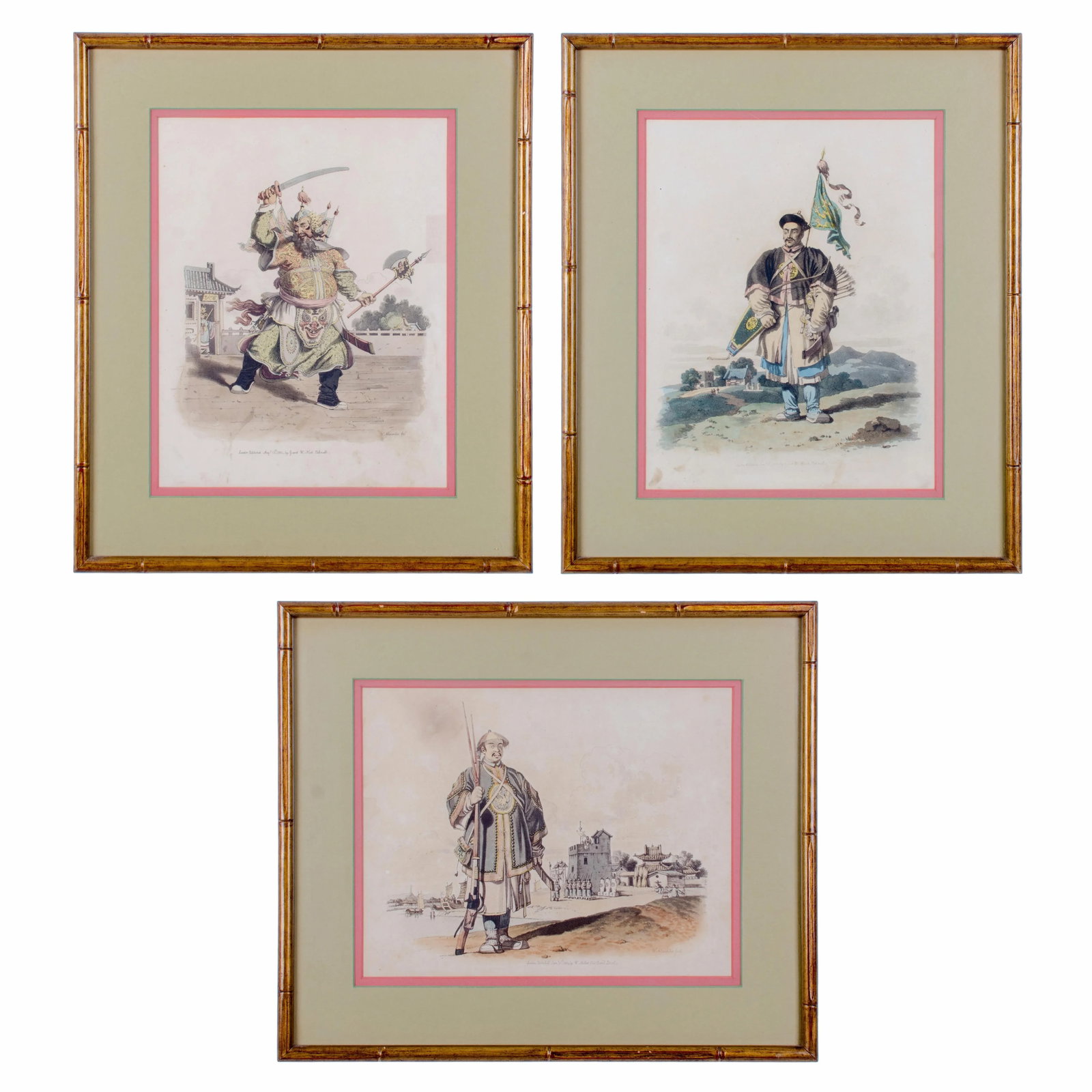 Early 19th Century Costume of China Engravings - Set of 3 - 10