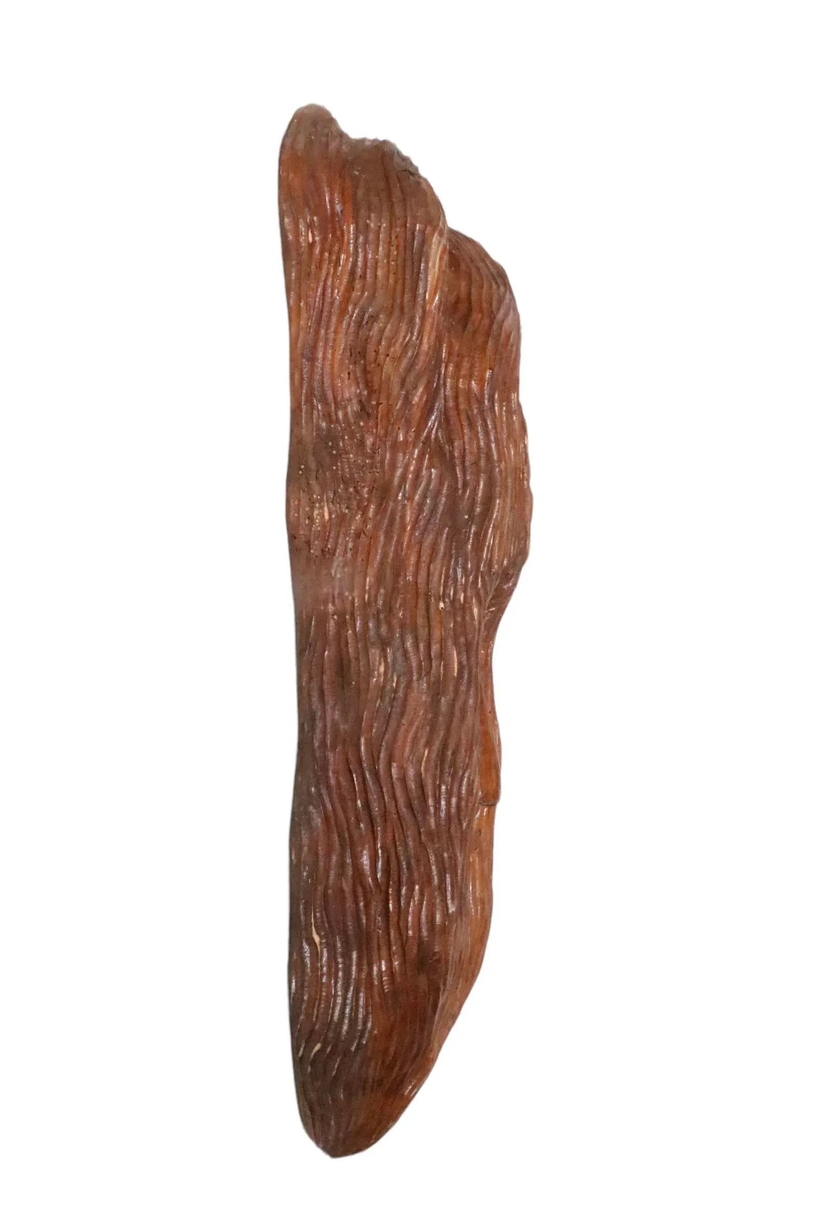 Large Solid Wood Carved Face Tiki / Hippie Style Circa 1970's - 5