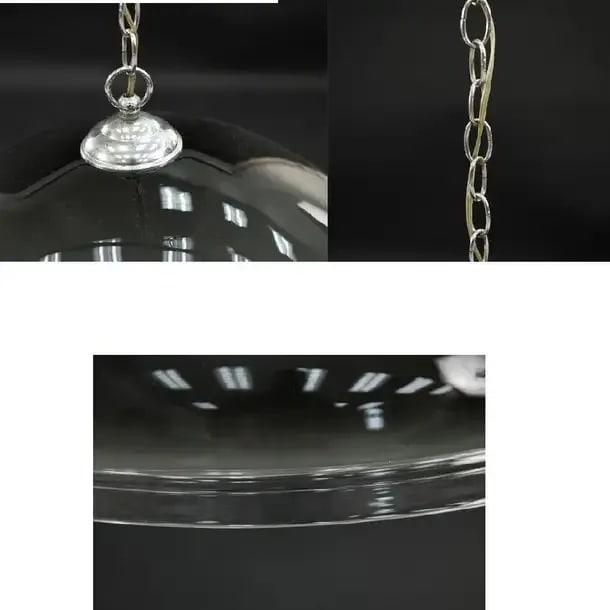 Vintage Renato Toso Murano Domed Smoke Art Glass Hanging Pendant Light, 1970s - 5