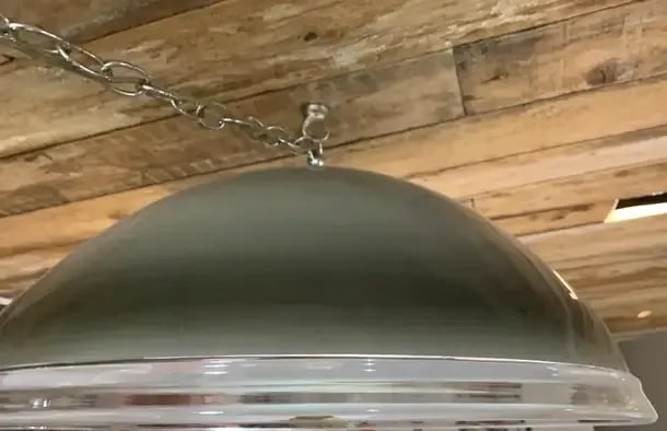 Vintage Renato Toso Murano Domed Smoke Art Glass Hanging Pendant Light, 1970s - 6
