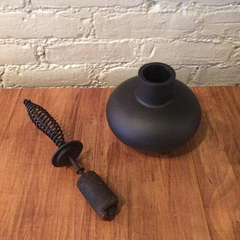 1950s George Nelson Cast Iron Fire Starter - 4