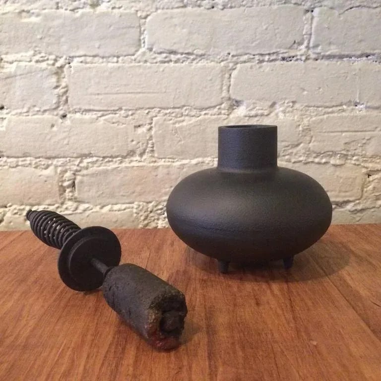 1950s George Nelson Cast Iron Fire Starter - 5