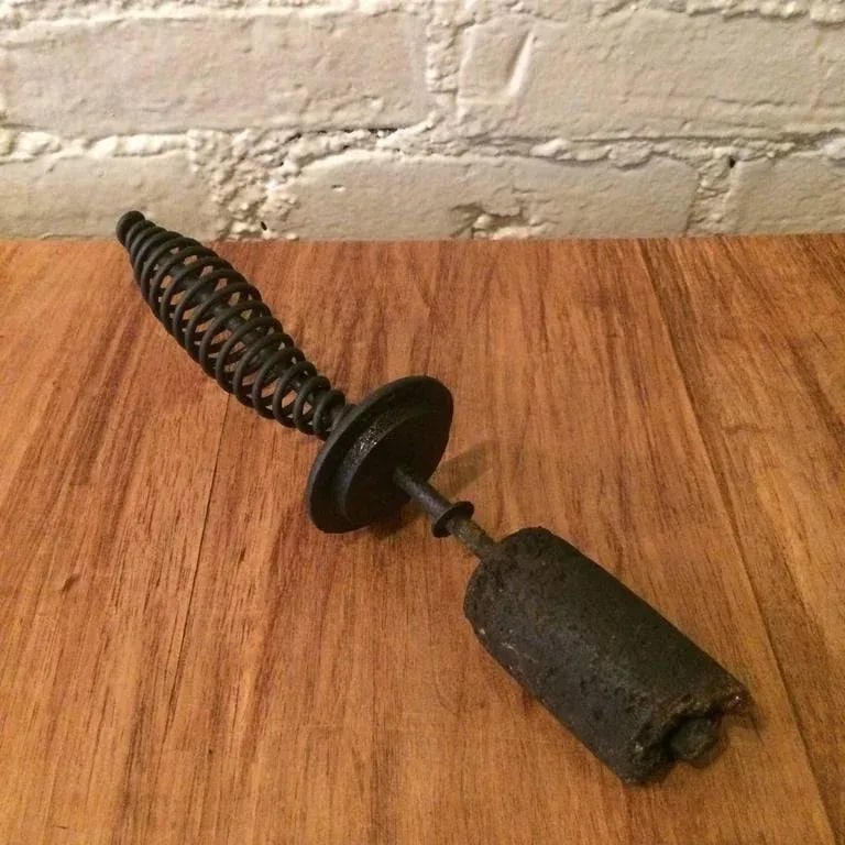 1950s George Nelson Cast Iron Fire Starter - 7
