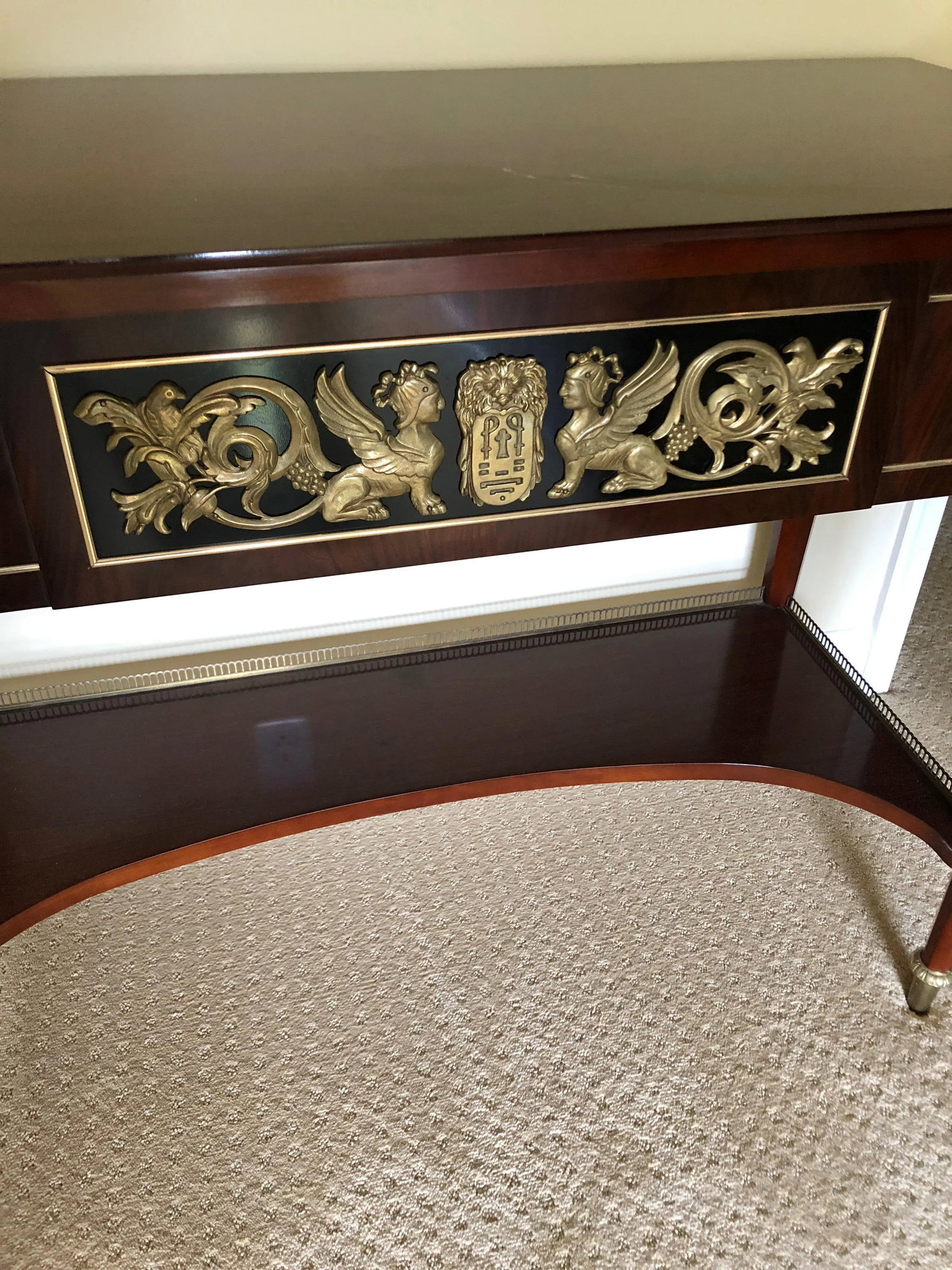 Neoclassical John Widdicomb Console Table - 10