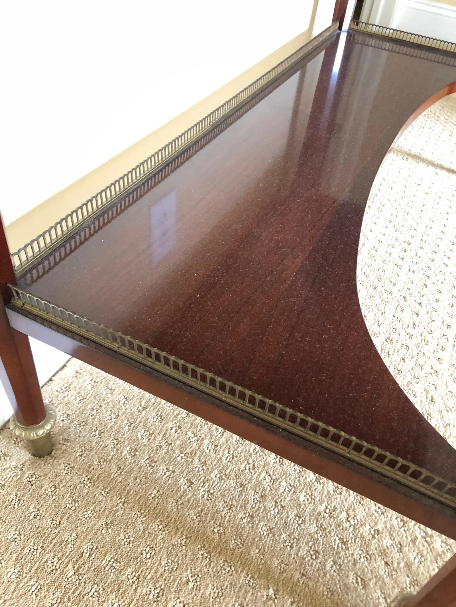Neoclassical John Widdicomb Console Table - 11