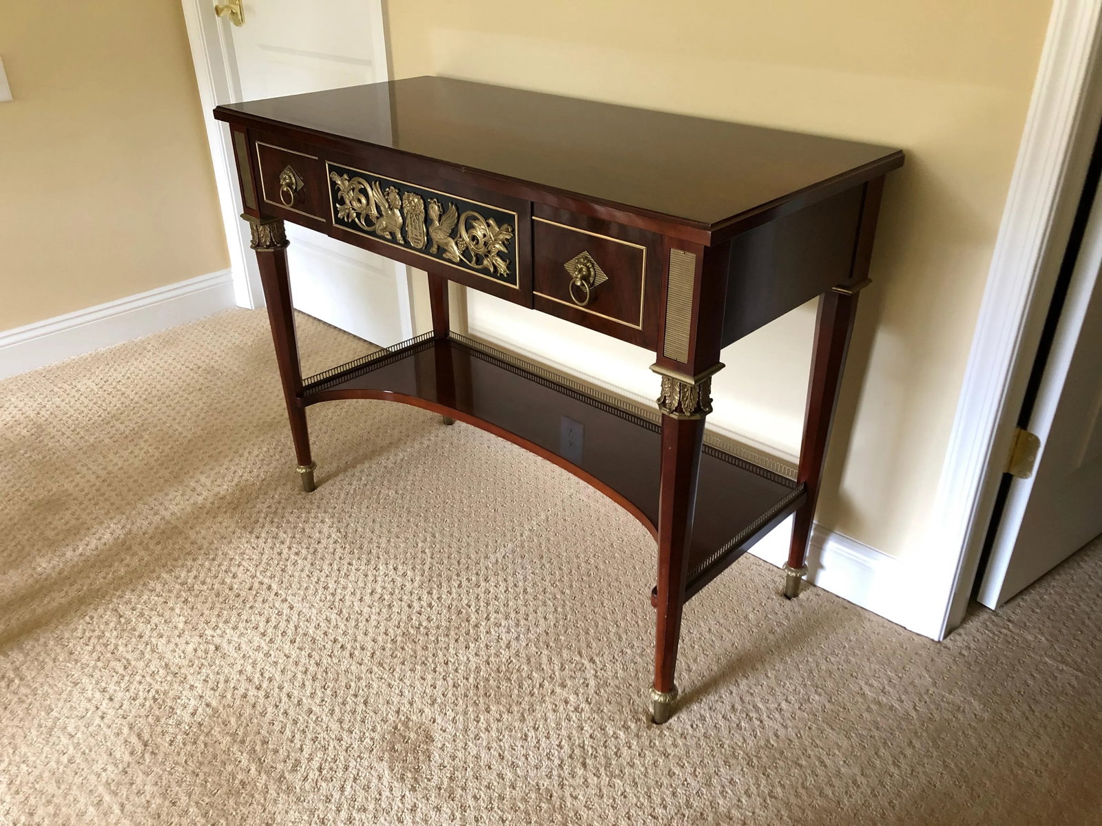 Neoclassical John Widdicomb Console Table - 13