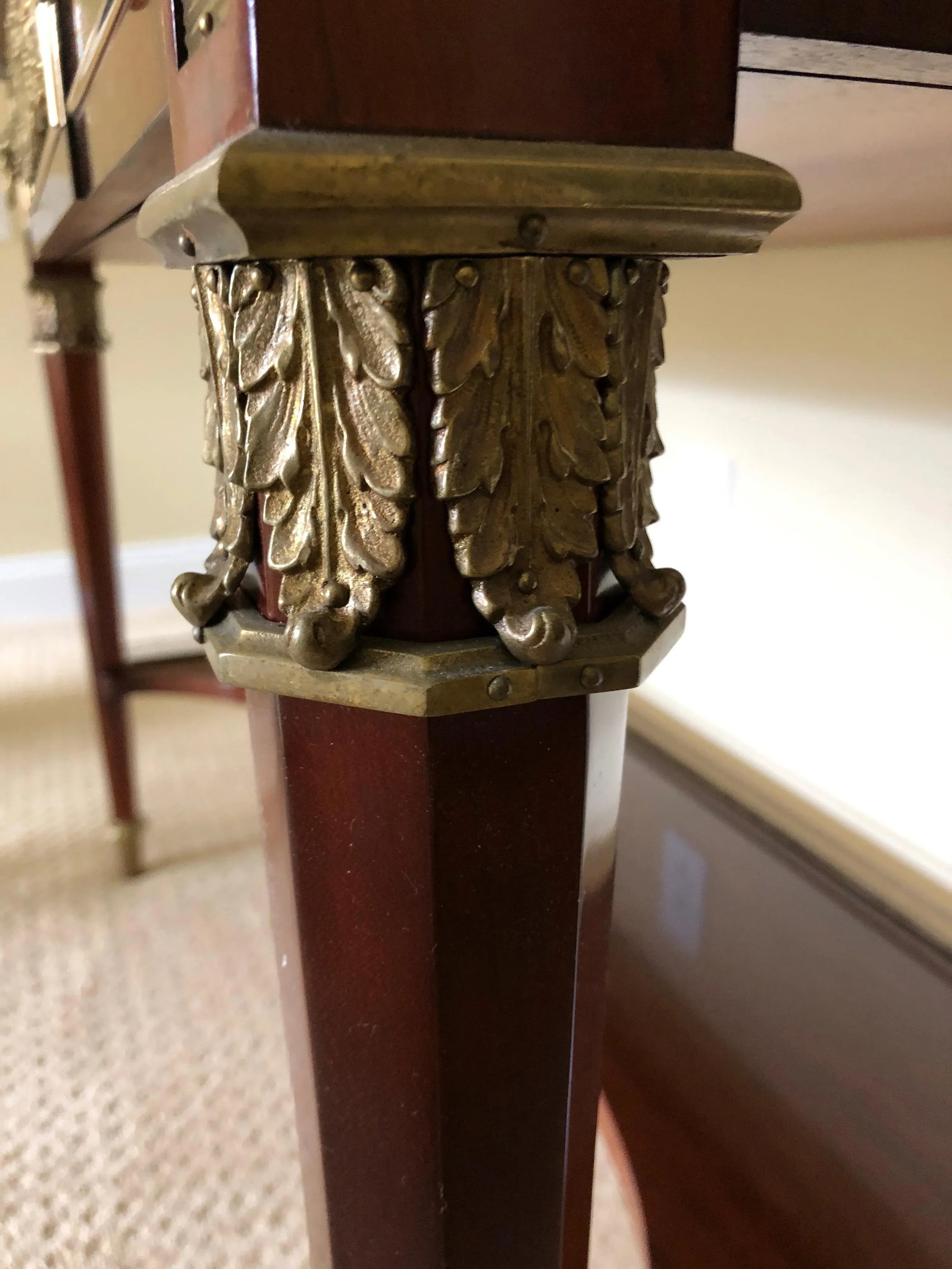 Neoclassical John Widdicomb Console Table - 4