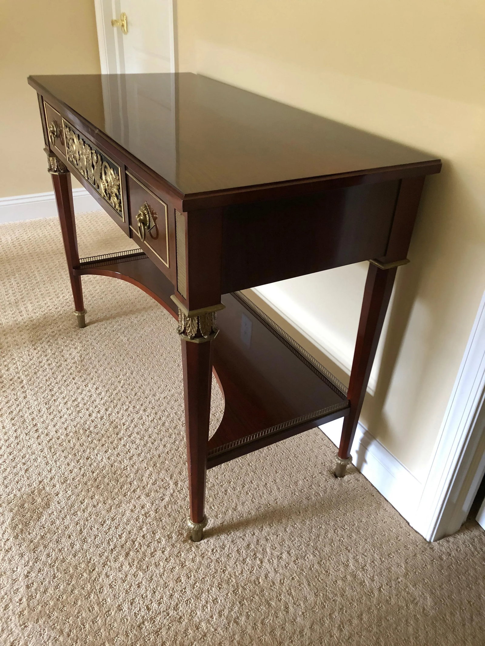 Neoclassical John Widdicomb Console Table - 9