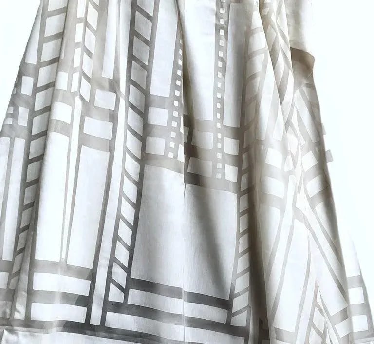 Frank Lloyd Wright Schumacher Sheer Textile Panel Tapestry, 1955 - 3